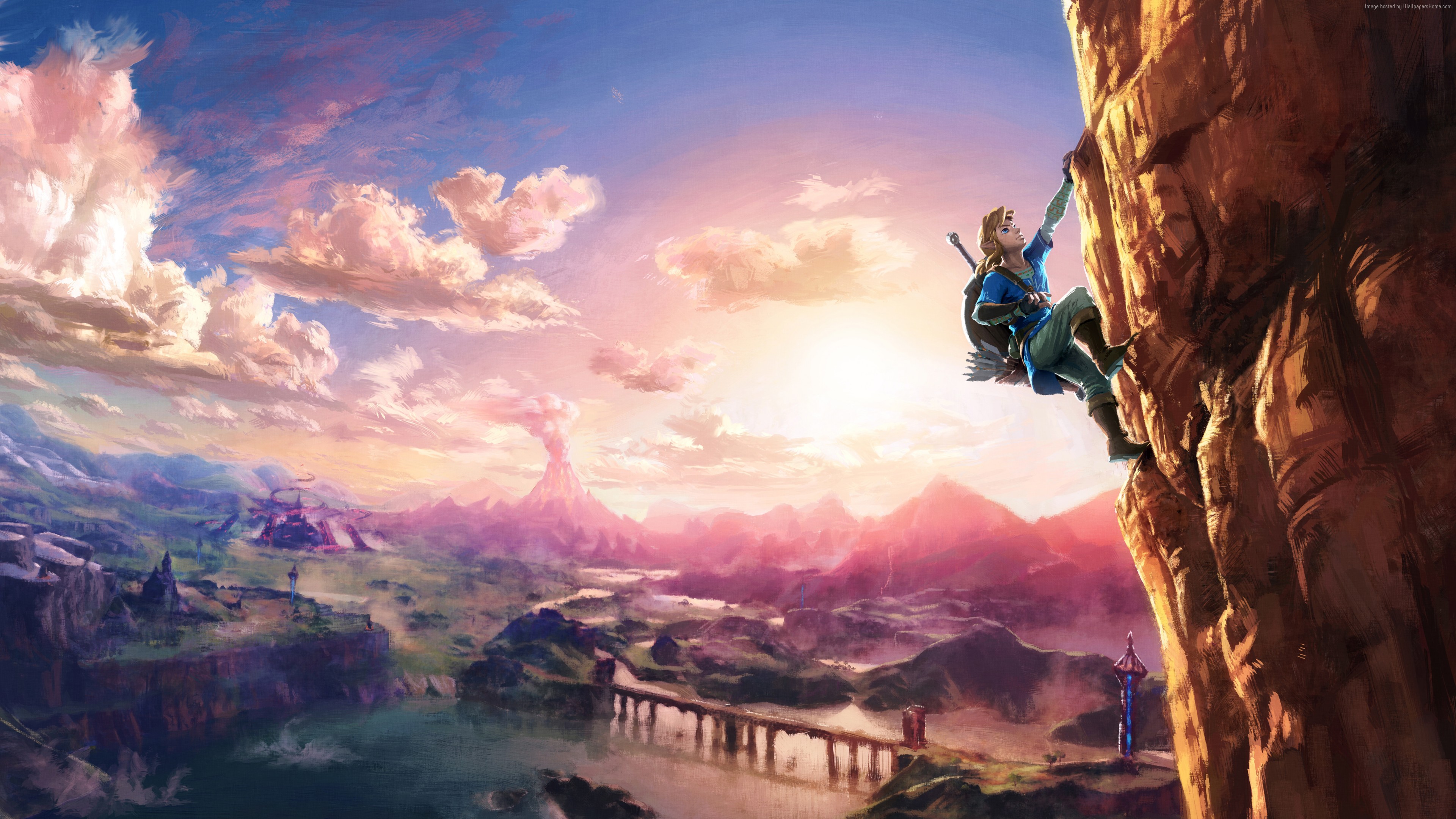 Legend Of Zelda Breath Of The Wild - HD Wallpaper 