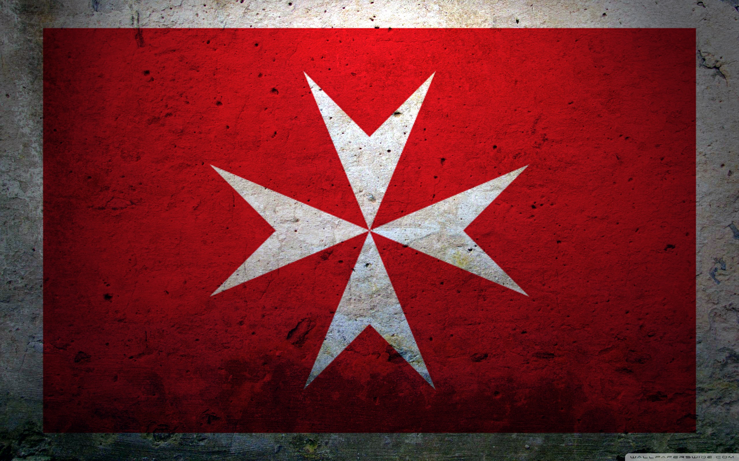 Malta Flag Wallpaper Iphone - 2560x1600 Wallpaper 