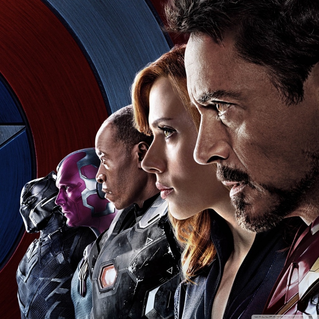 Avenger Civil War Iron Man Team - HD Wallpaper 
