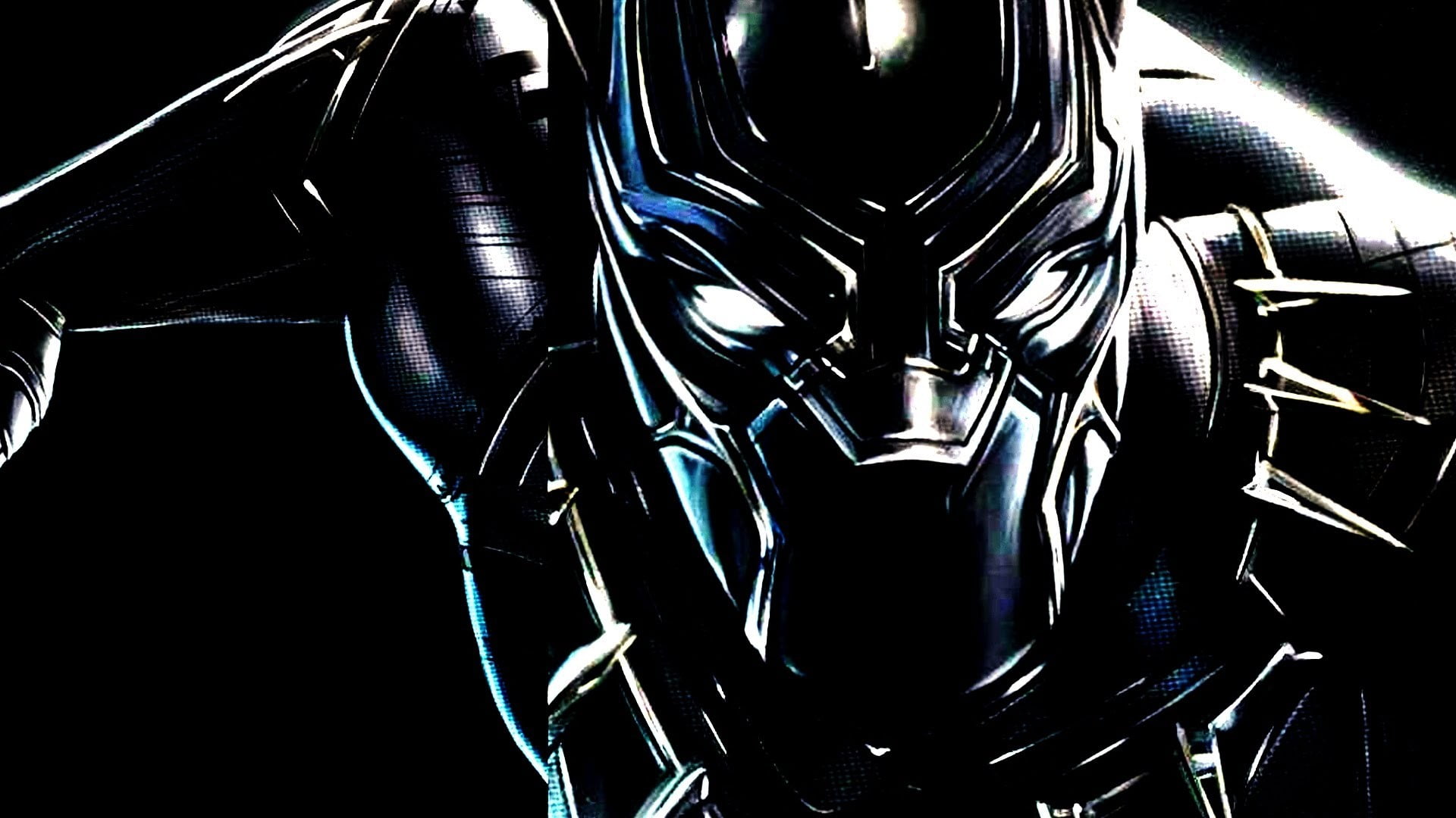 Black Panther Marvel Wallpaper Hd - HD Wallpaper 