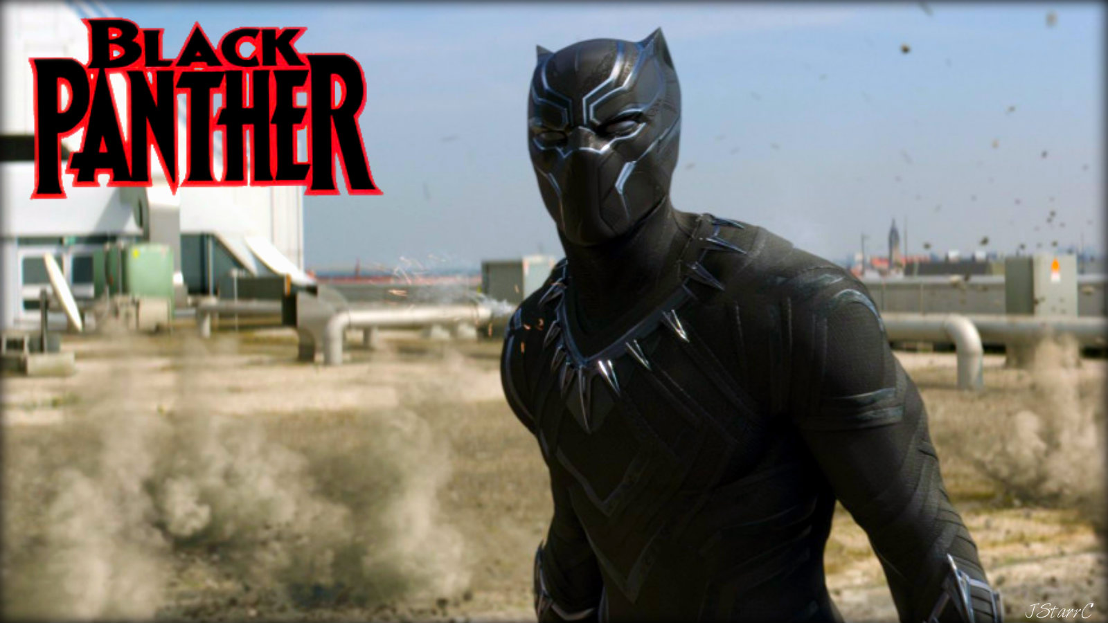 Black Panther - Black Panther From Captain America - HD Wallpaper 