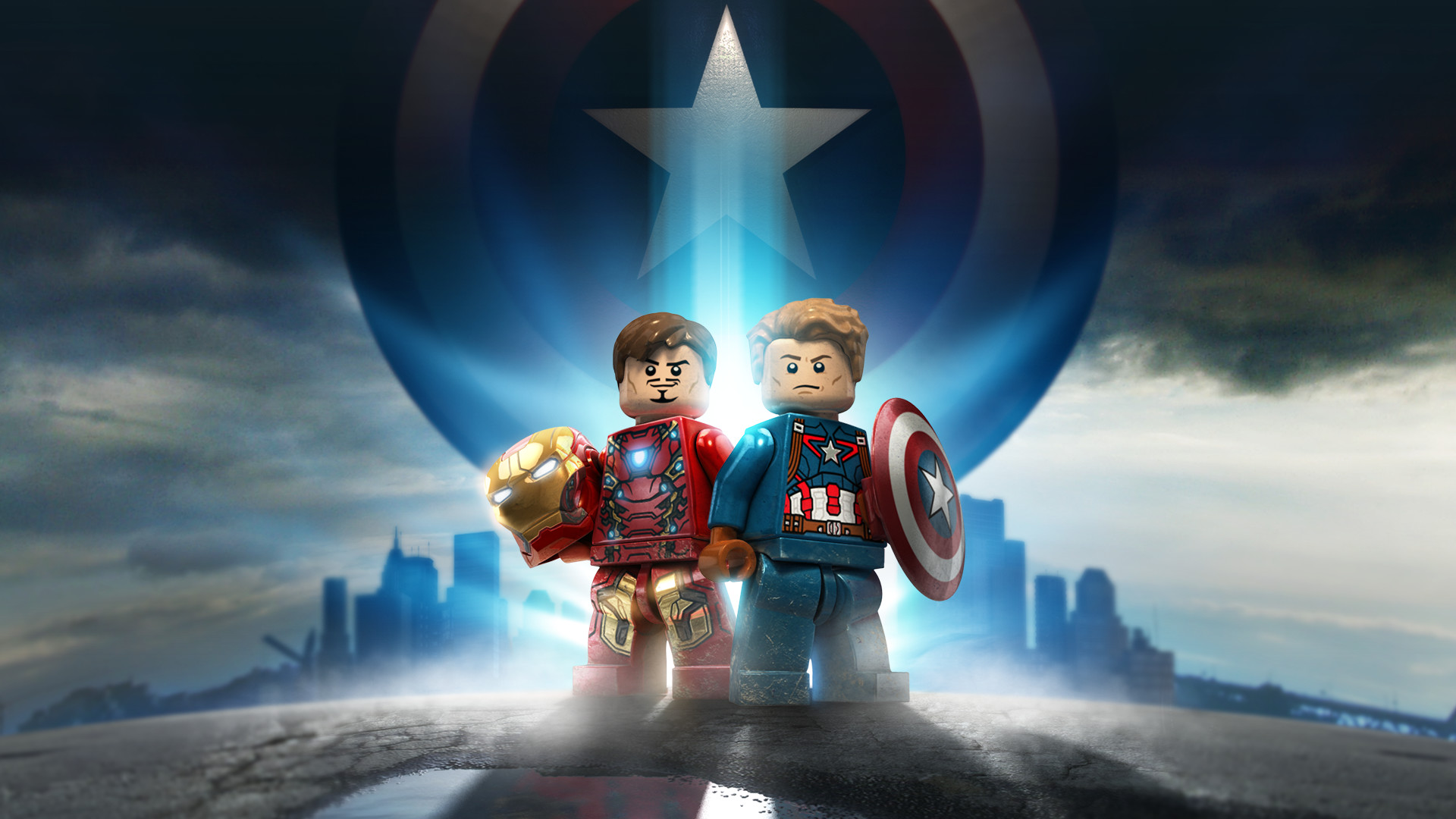 Lego Iron Man Captain America Civil War - HD Wallpaper 