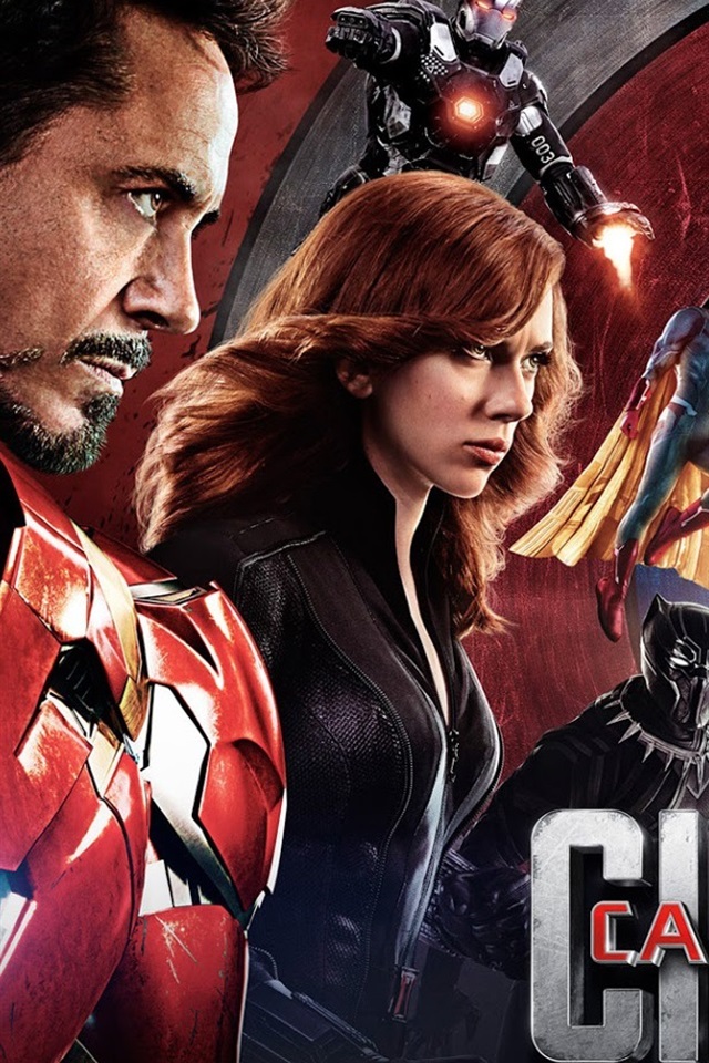 Iphone Wallpaper 2016 Movie, Captain America - Civil War Standoff - HD Wallpaper 