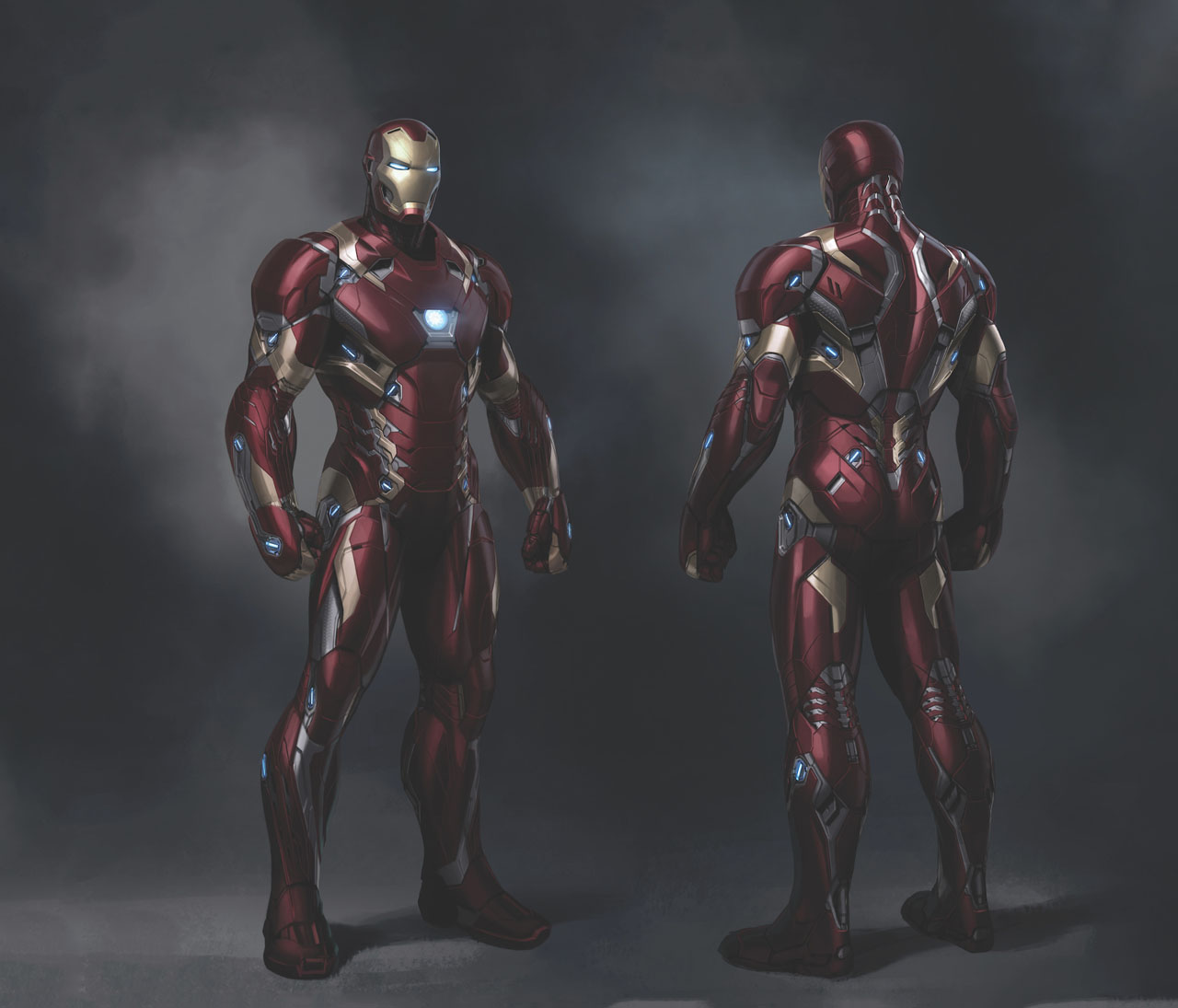 Civil War - Iron Man Mark 48 Concept Art - HD Wallpaper 