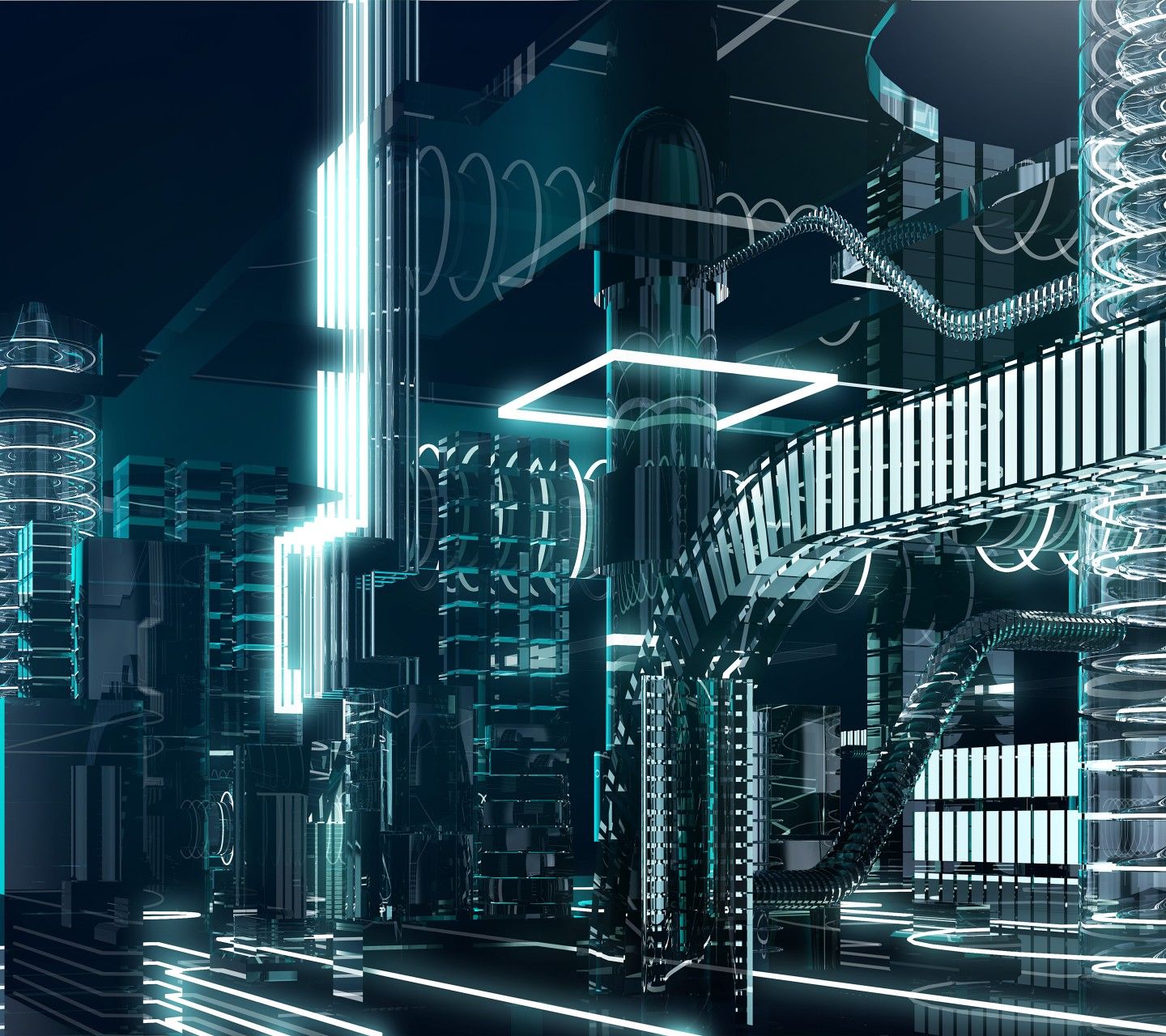 Windows 10 Futuristic Wallpaper Desktop - HD Wallpaper 