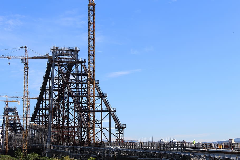 Hercílio Luz Bridge, Civil Engineering, Workers, Architect, - Ponte Hercílio Luz - HD Wallpaper 