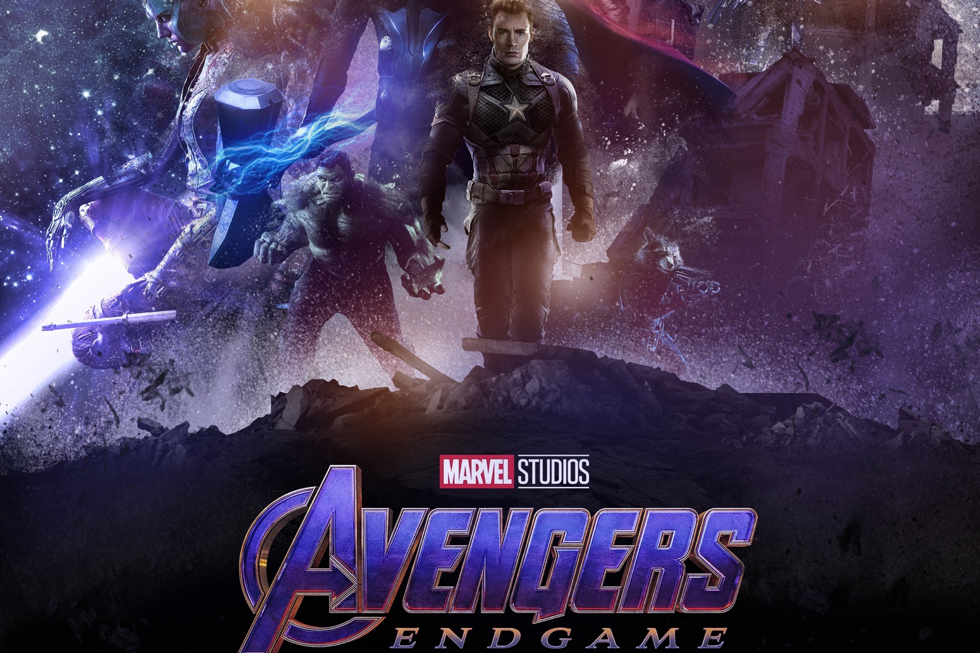 Avengers Endgame Pc Desktop Wallpaper - Avengers Endgame Hd Poster - HD Wallpaper 