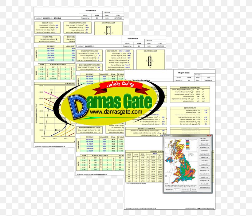 Engineering With The Spreadsheet - Civil Engineering - HD Wallpaper 