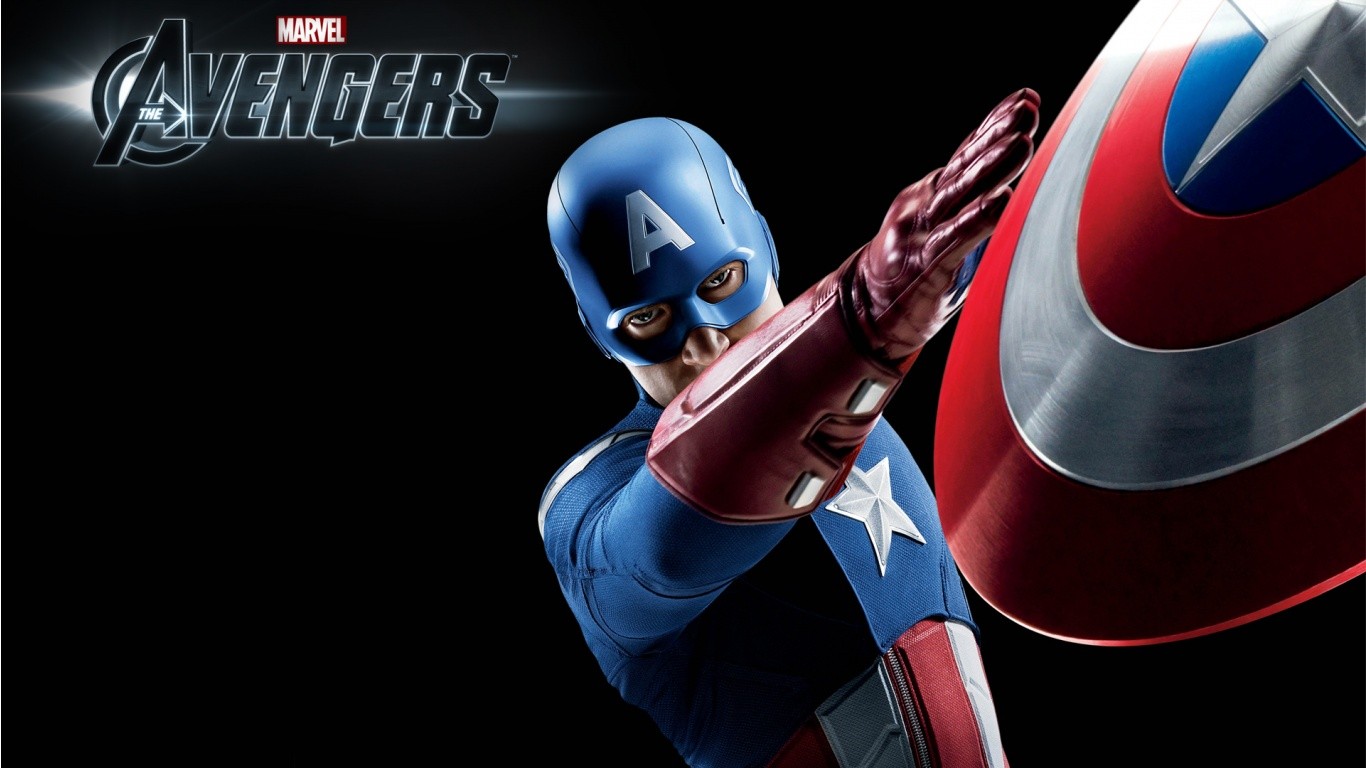 Marvel Production Captain America Wallpaper,captain - Avengers Marvel Wallpaper Hd - HD Wallpaper 