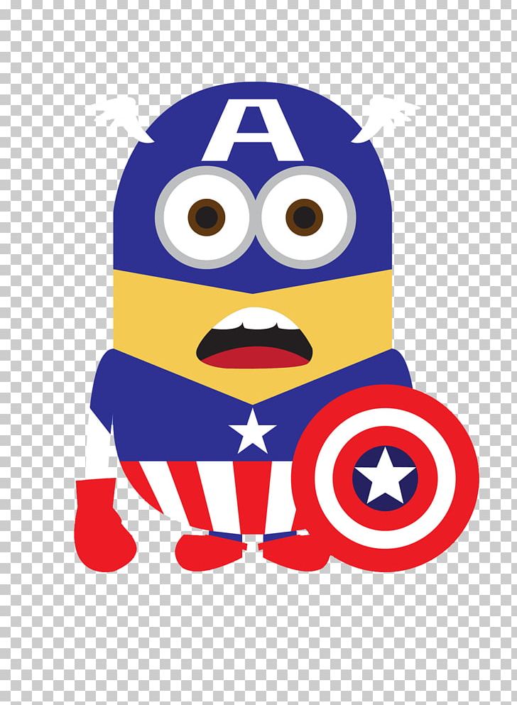 Captain America Superhero Minions Evil Minion Superman - Minion Captain America - HD Wallpaper 