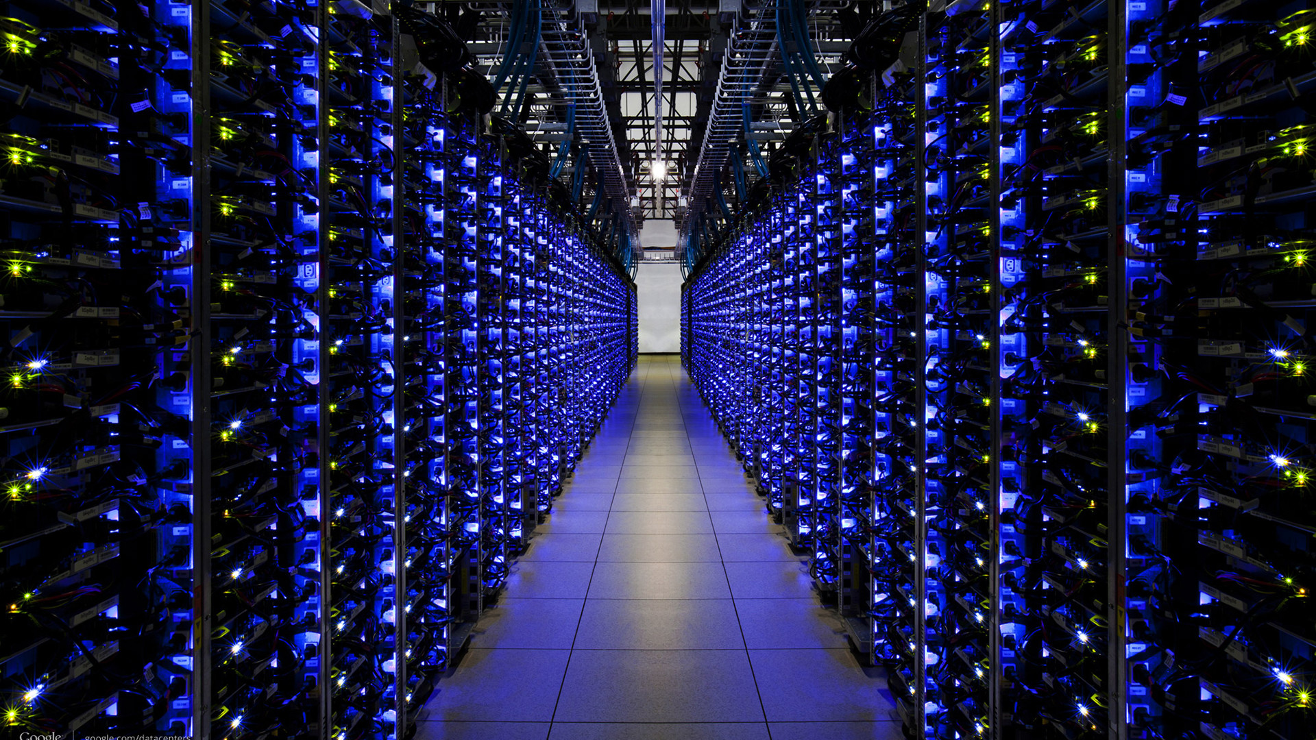 Server Room Of Google - HD Wallpaper 