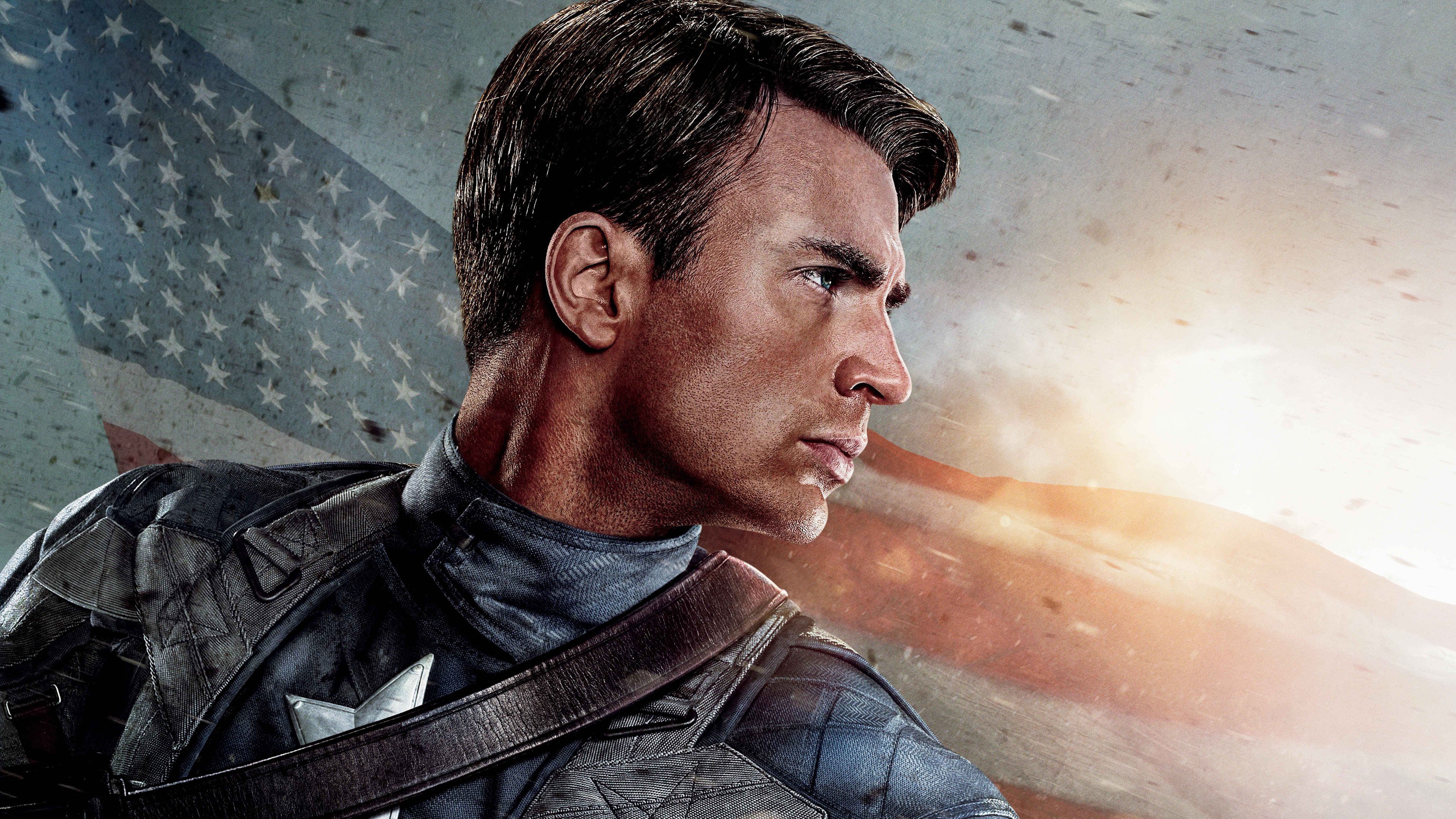 Download Hd 4k Chris Evans Desktop Wallpaper Id - High Resolution Captain America - HD Wallpaper 