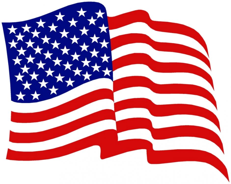 United States Clipart America Wallpaper - Us Flag Waving Clipart - HD Wallpaper 