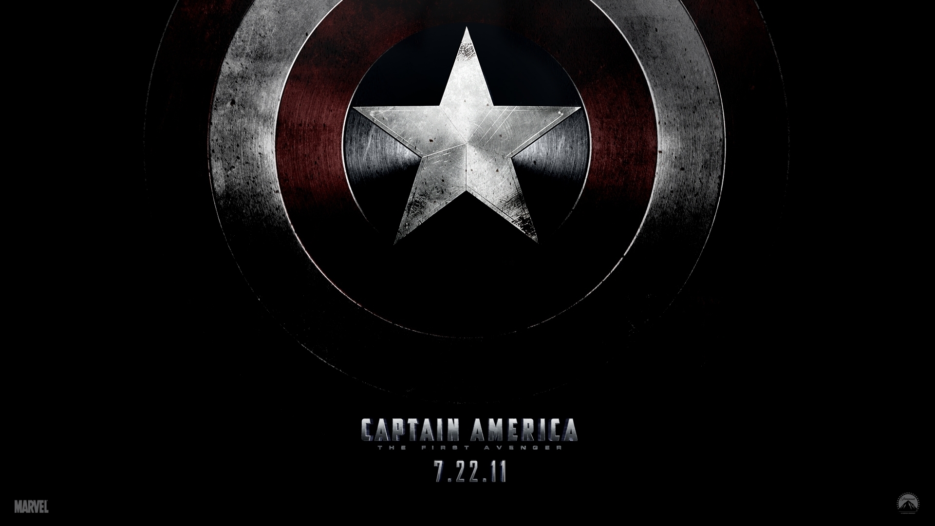 Captain America Shield Wallpaper - Captain America The First Avenger Shield - HD Wallpaper 
