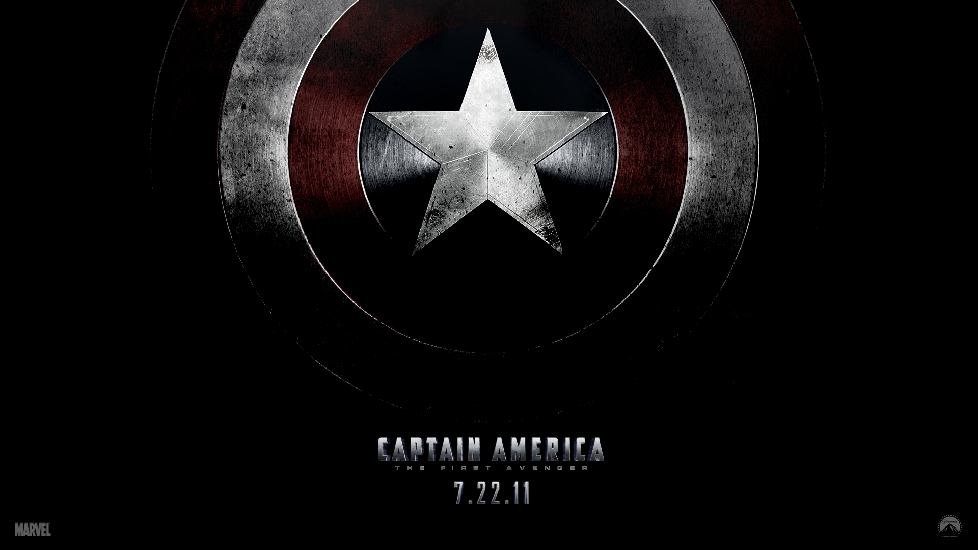 Captain America Shield Wallpaper - Captain America The First Avenger Shield - HD Wallpaper 
