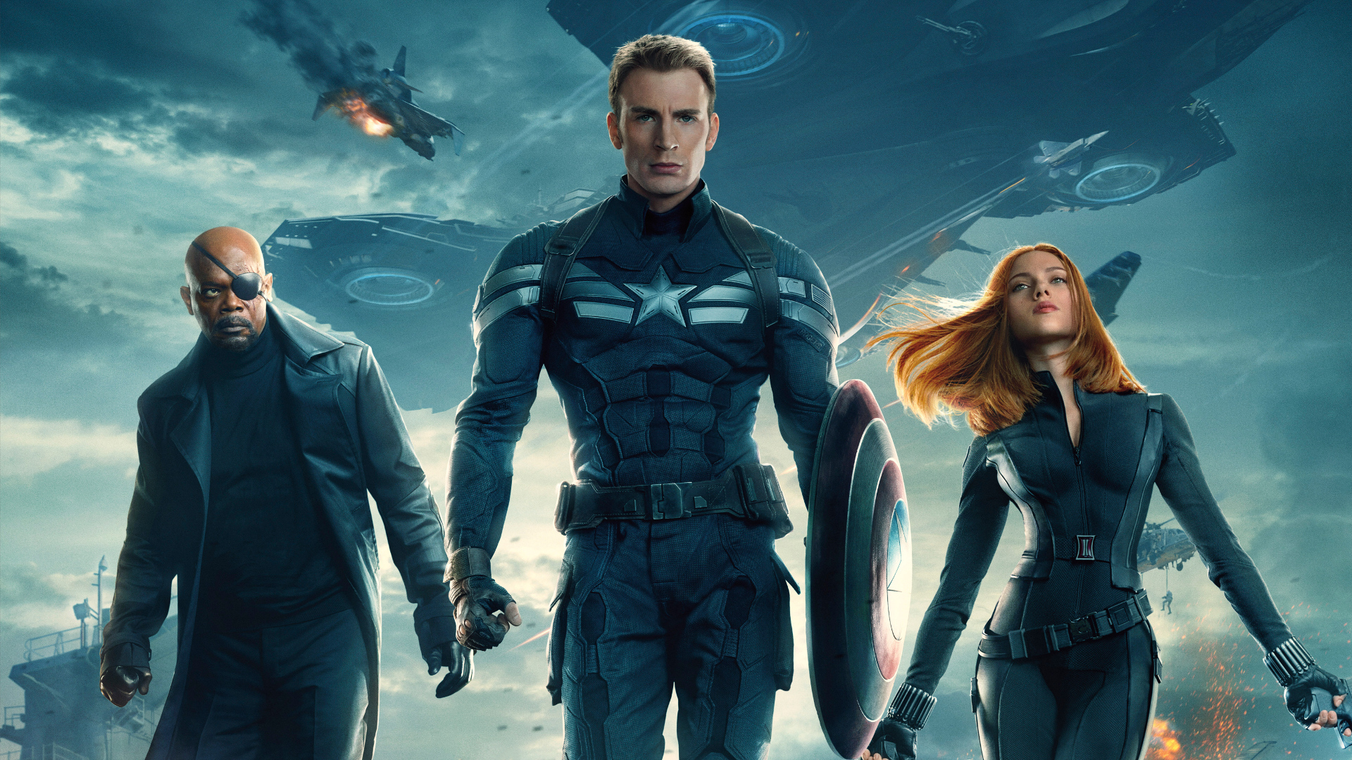 Wallpaper Winter Soldier Hero Marvel Captain America - Winter Soldier Chris Evans - HD Wallpaper 