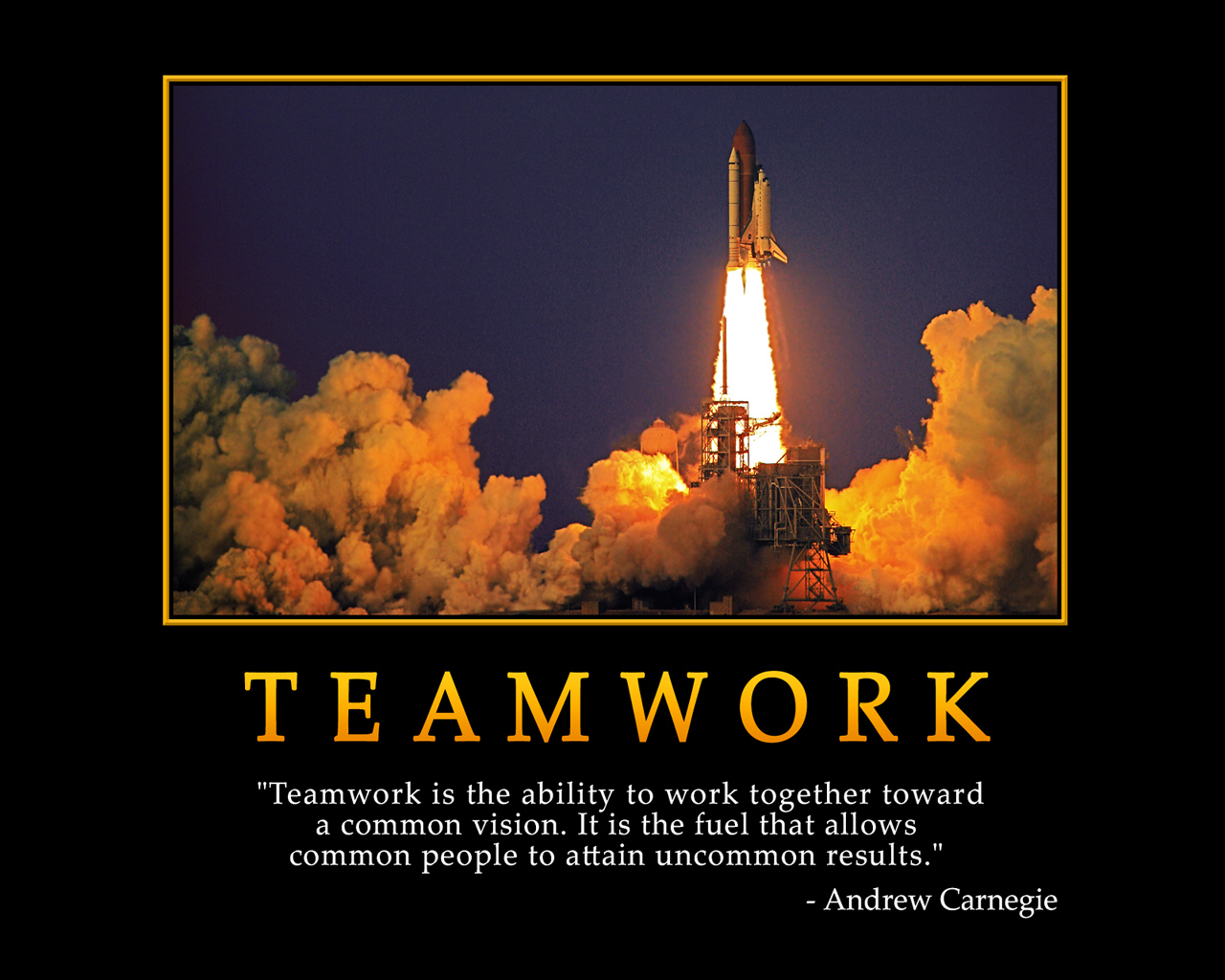 Teamwork Inspirational Poster - HD Wallpaper 