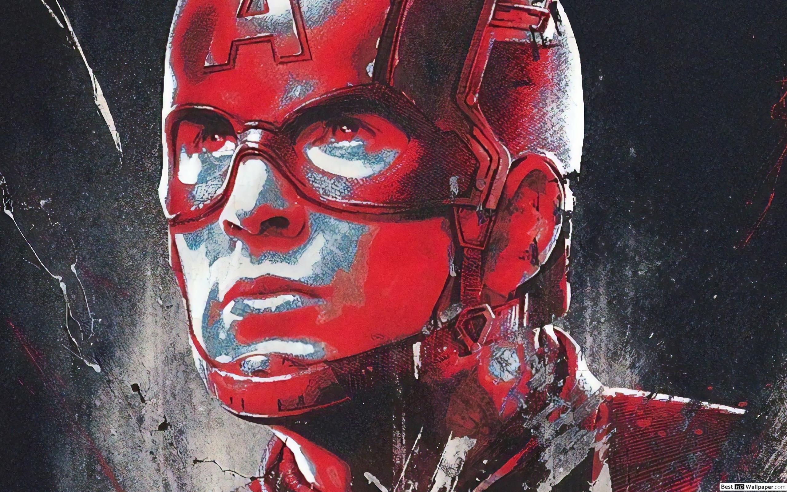 Captain America Wallpaper 4k Avengers Endgame - HD Wallpaper 
