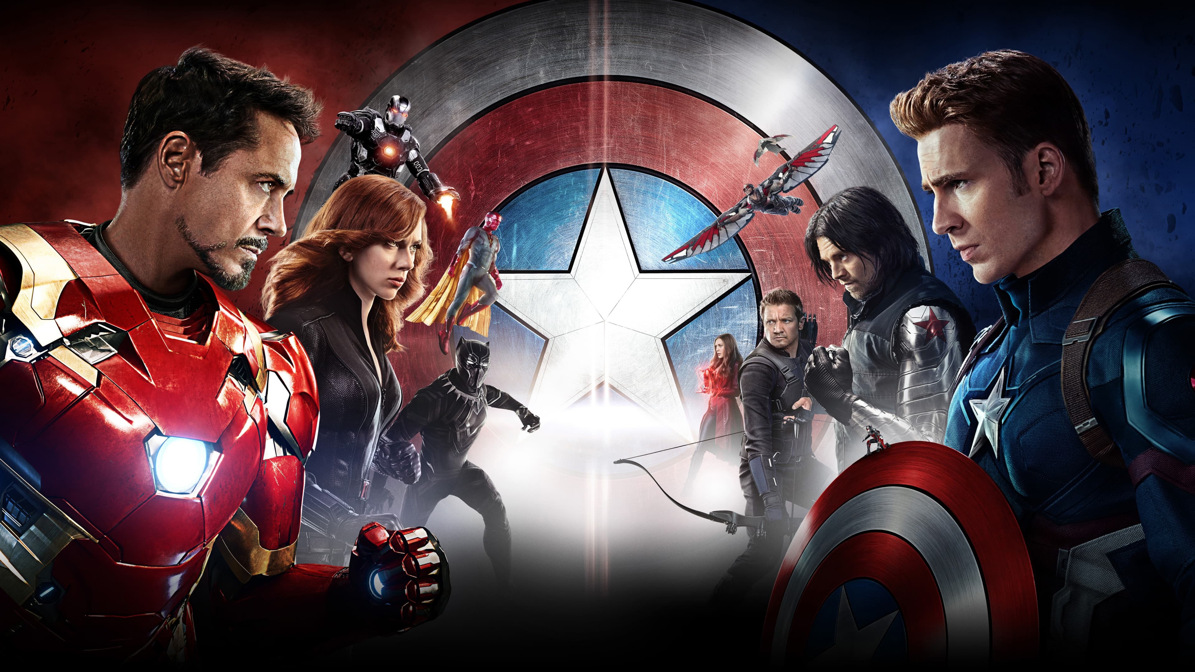 Civil War Widescreen Wallpapers - Captain America - HD Wallpaper 