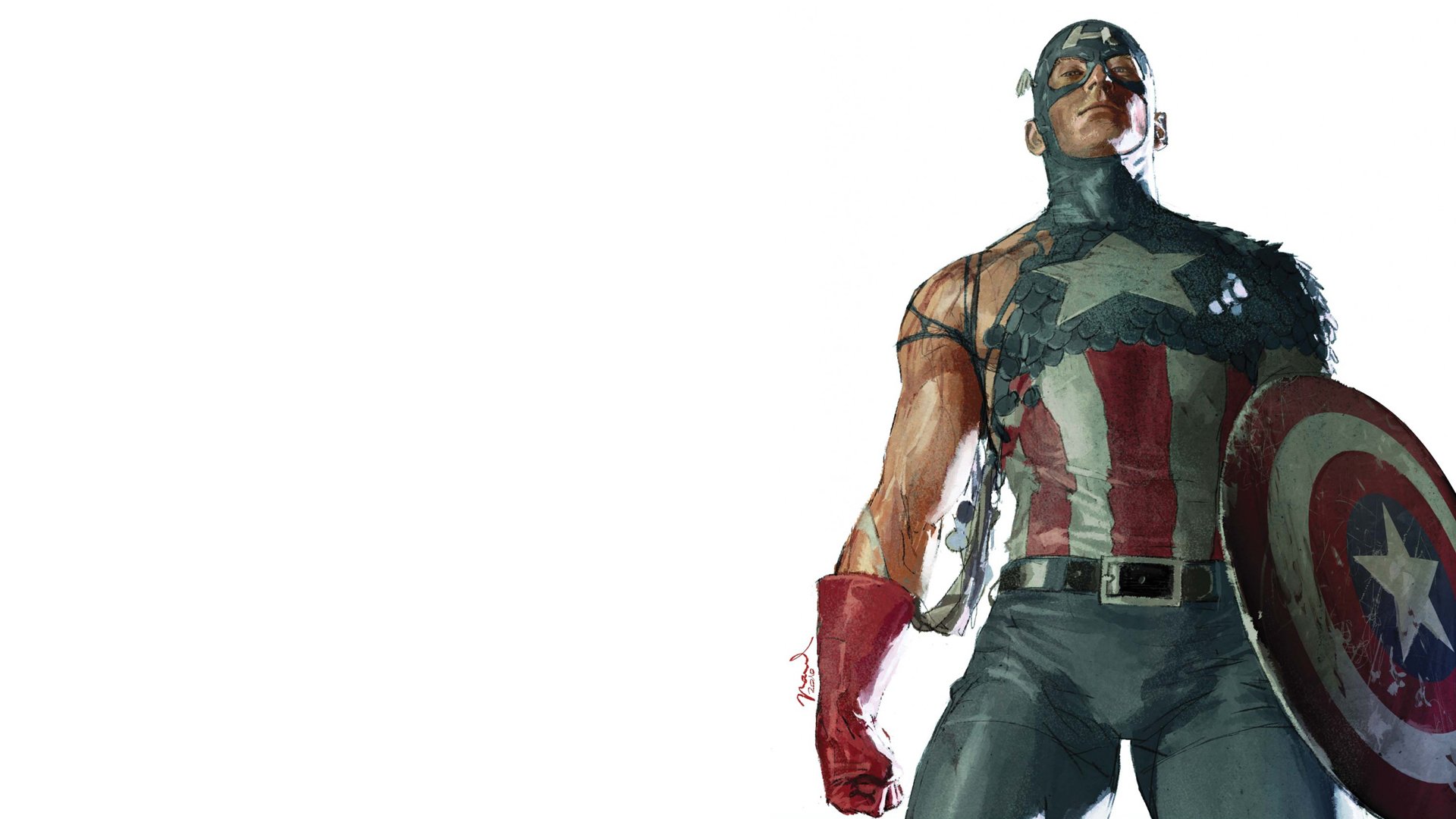 Captain America Comic Cover - HD Wallpaper 
