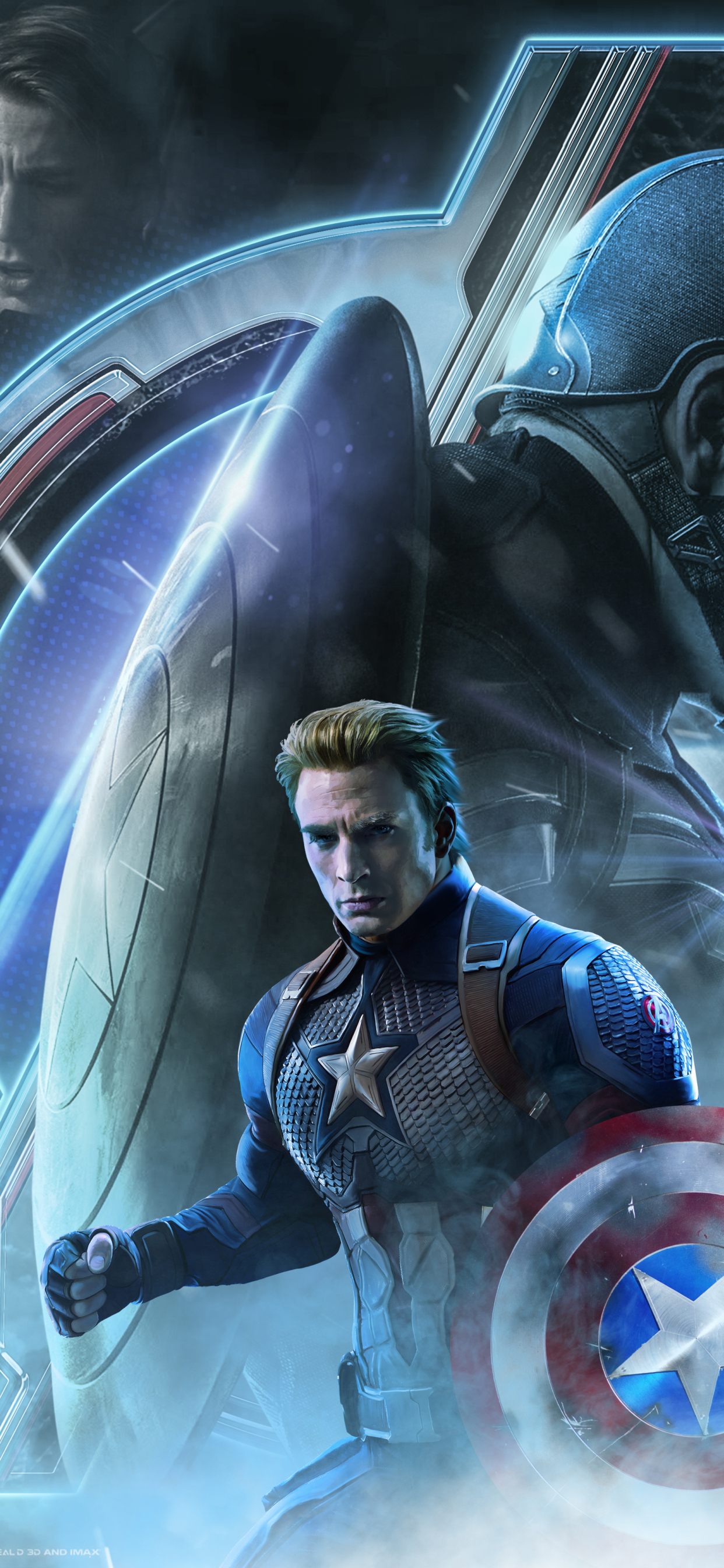 Posters Avengers Endgame Captain America - HD Wallpaper 