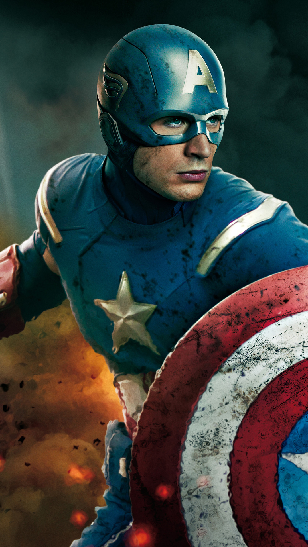 Captain America The Avengers - Captain Americas Real Name - HD Wallpaper 