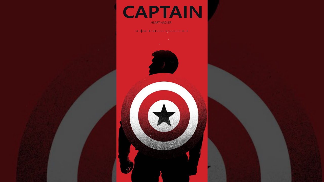 Captain America Heart - HD Wallpaper 