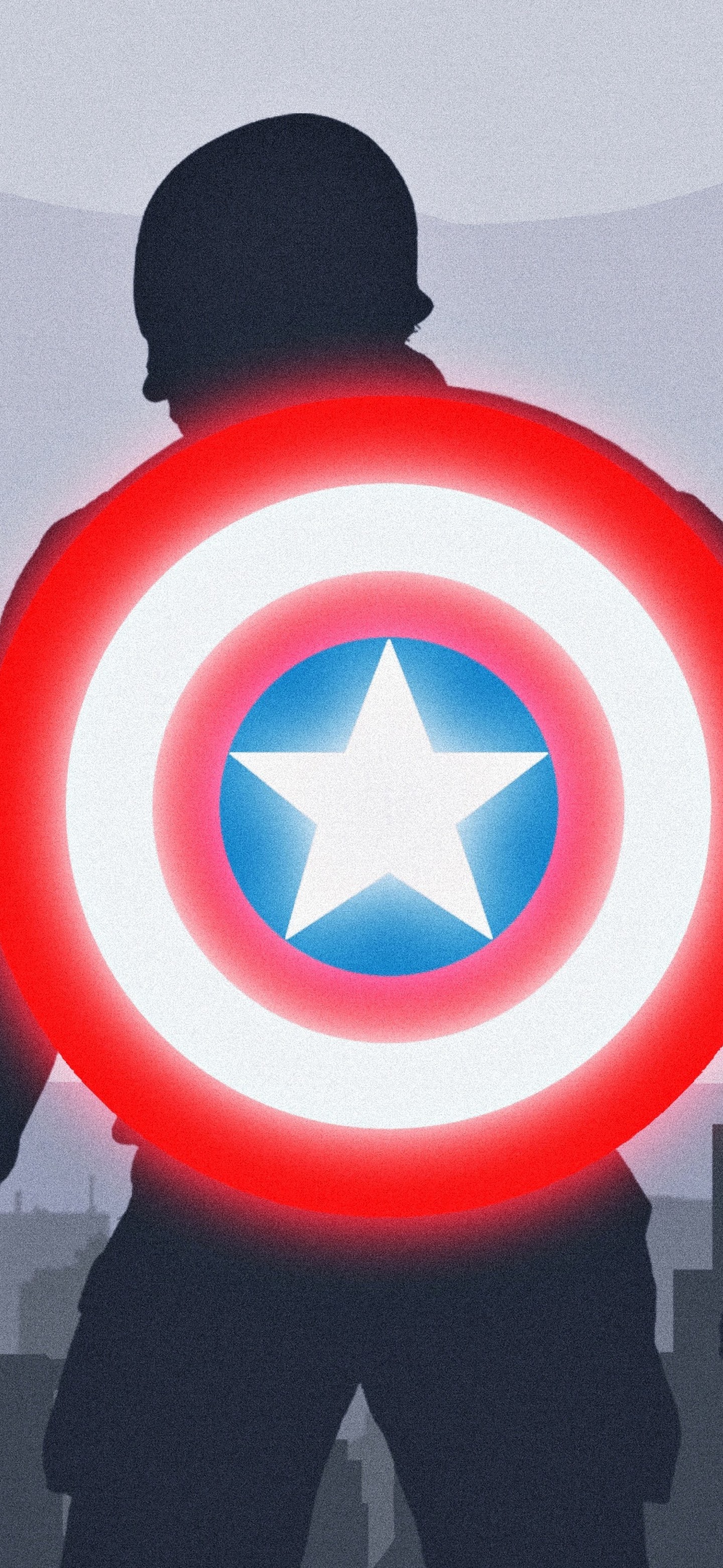 Captain America, Shield, Minimalist, 4k, - Captain America Wallpaper Hd - HD Wallpaper 