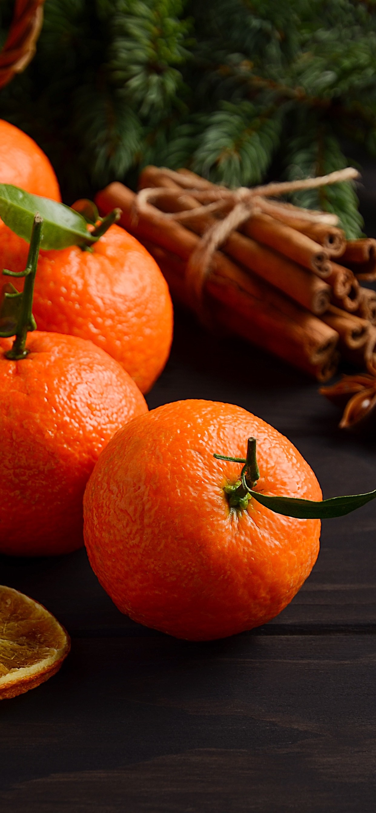 Iphone Wallpaper Some Tangerines, Fruit - Mandarynki Tapety - HD Wallpaper 