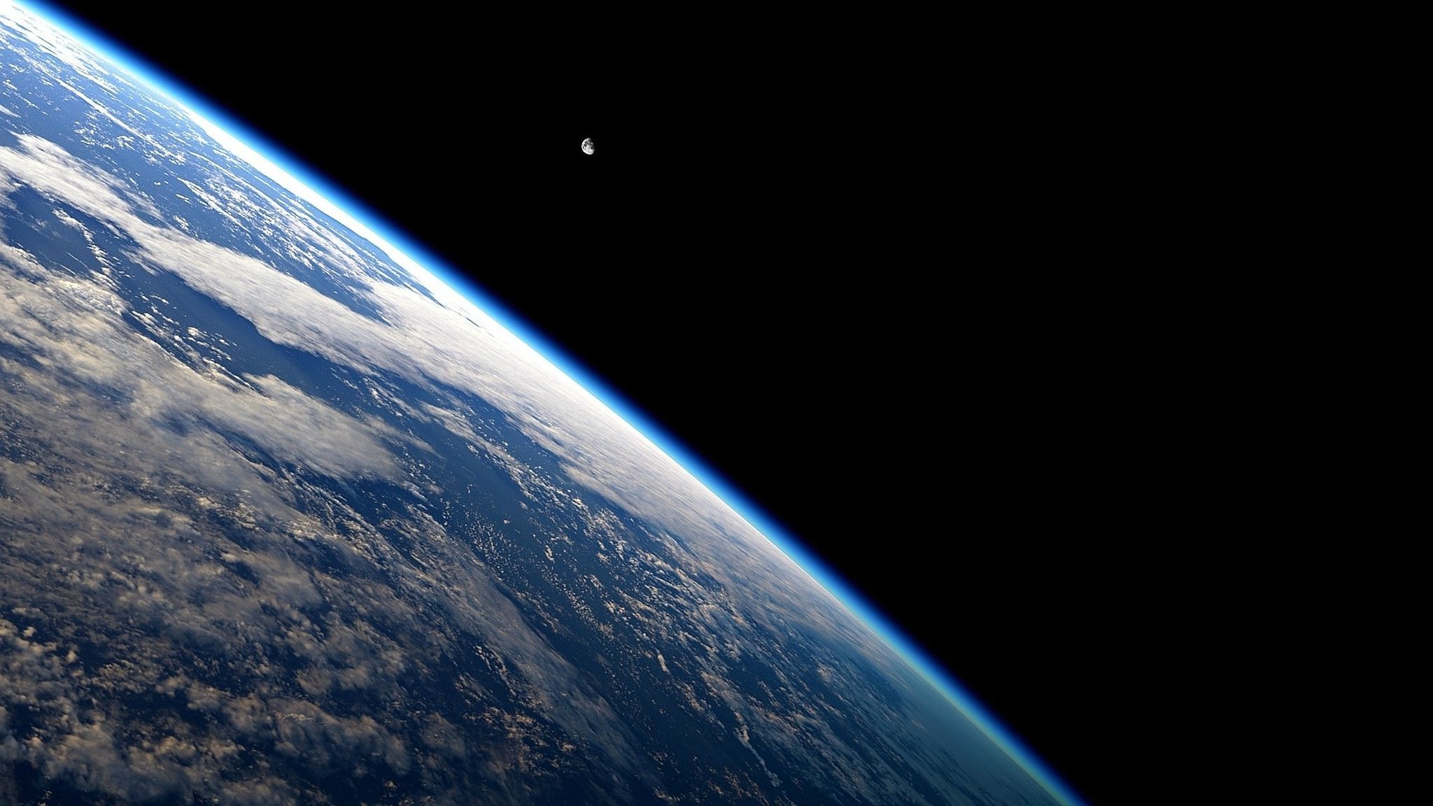 Earth From Space Wallpaper - HD Wallpaper 