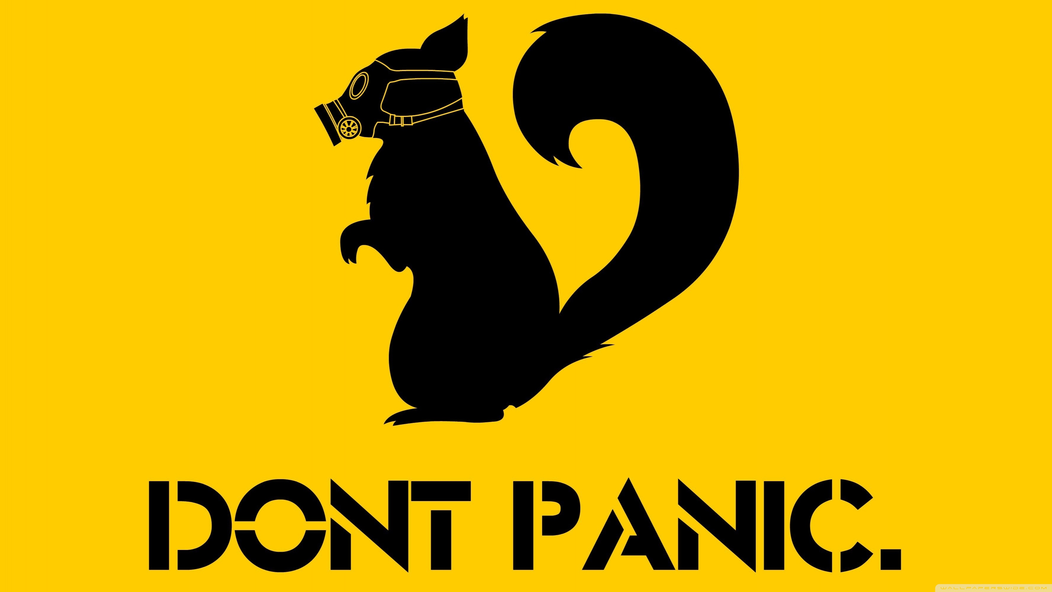 Don T Panic - HD Wallpaper 