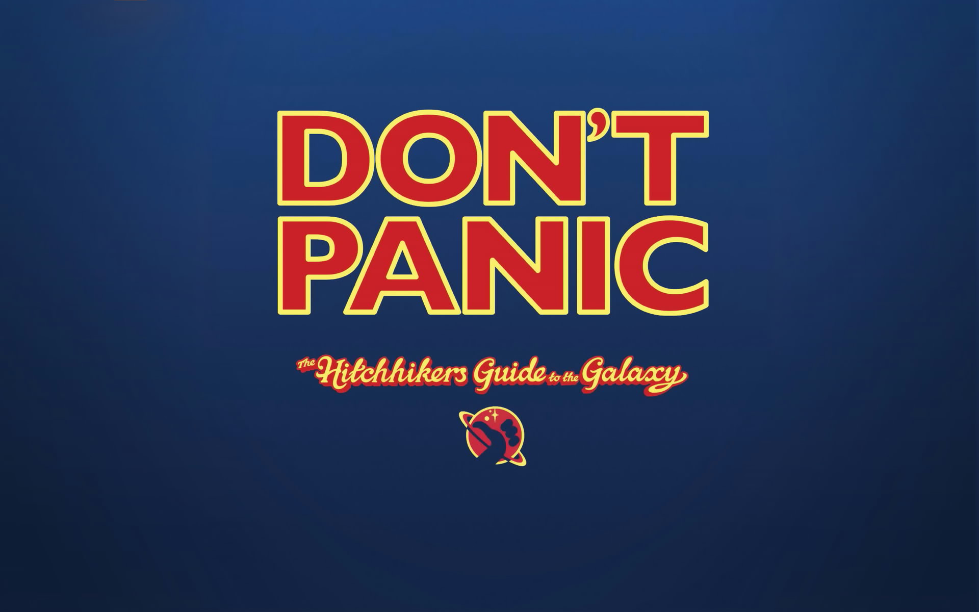 Hitchhikers Guide To The Galaxy - HD Wallpaper 