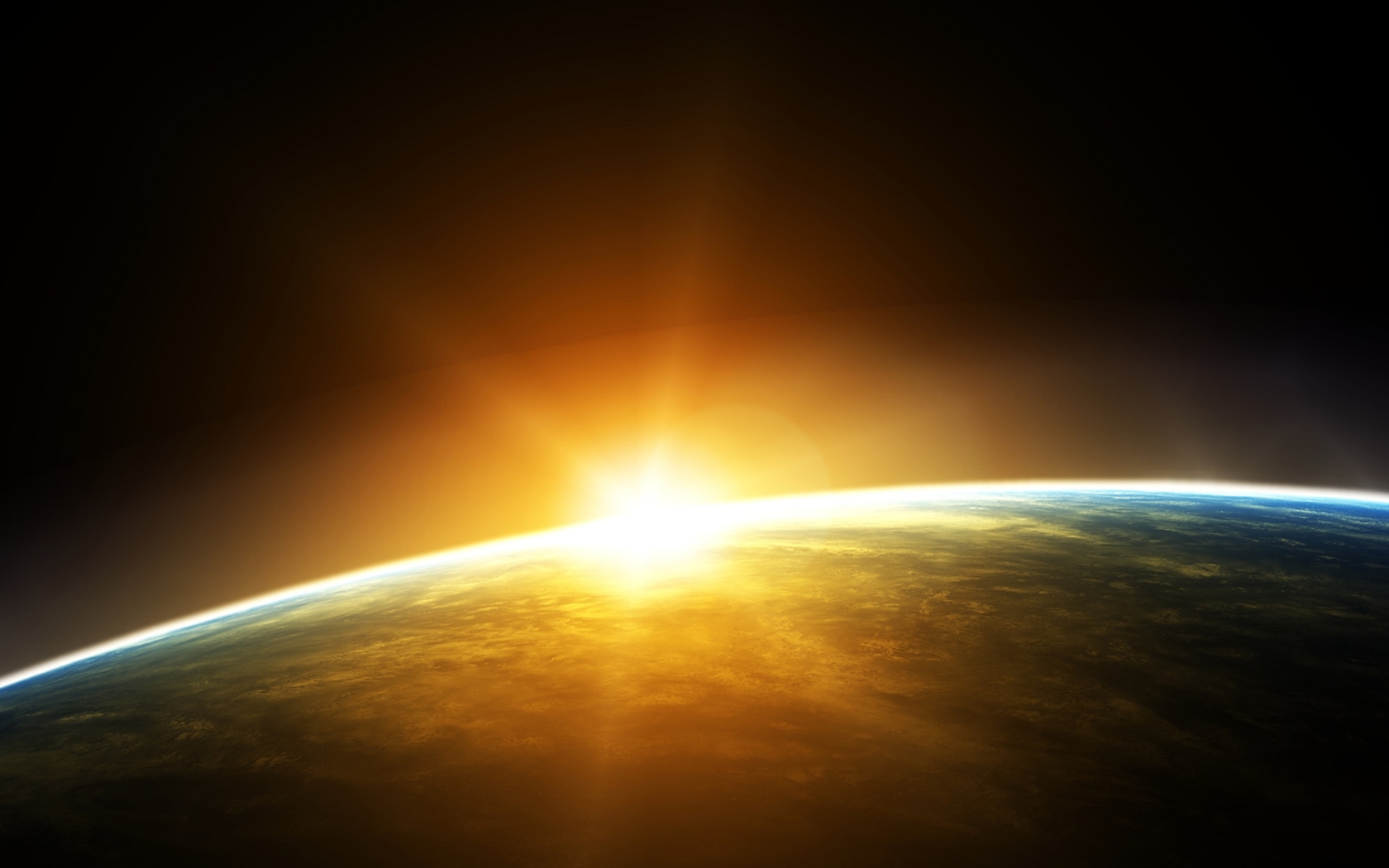 Sun Light Reach To Earth - HD Wallpaper 