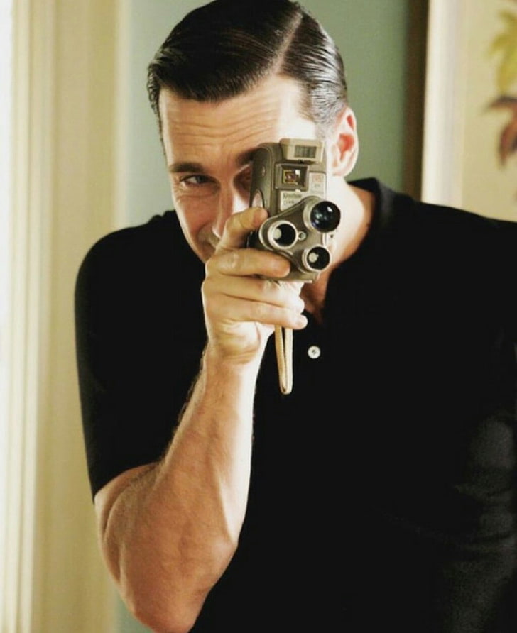 Don Draper Video Camera - HD Wallpaper 