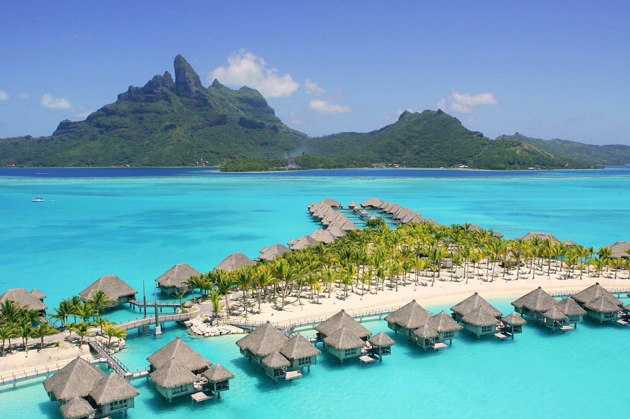Mount Otemanu - HD Wallpaper 