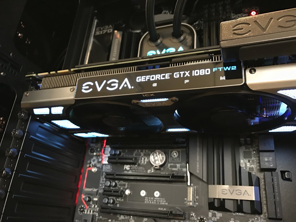 Evga Debuts Geforce Gtx 1080 Ftw2 Icx Cooler - Evga Geforce Gtx 1080 Ftw2 Gaming Icx - HD Wallpaper 