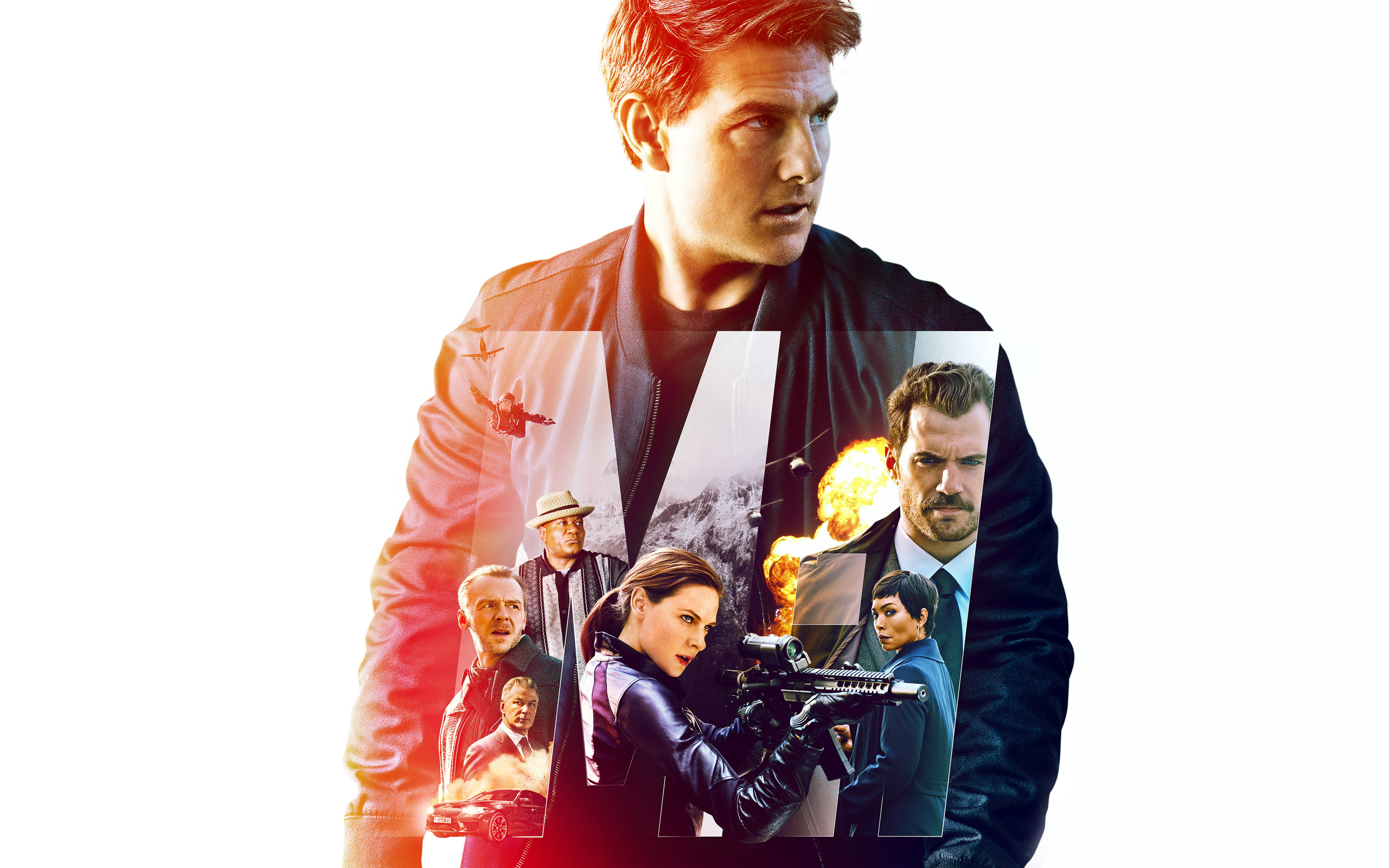 Mission Impossible Fallout 2018 4k 8k Wallpapers - Mission Impossible Fallout Poster - HD Wallpaper 