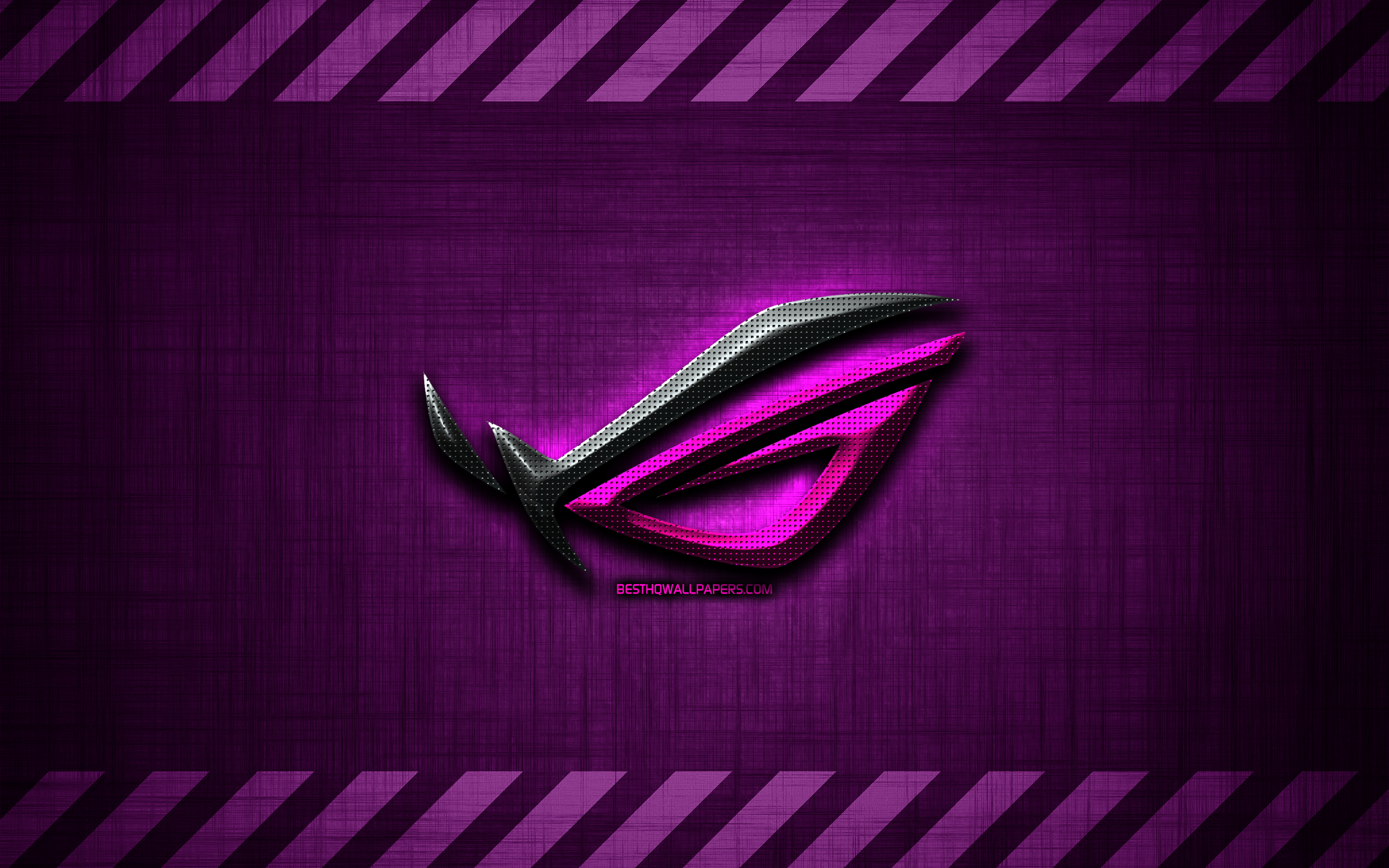 Nvidia Logo, 4k, Purple Metal Background, Grunge Art, - HD Wallpaper 