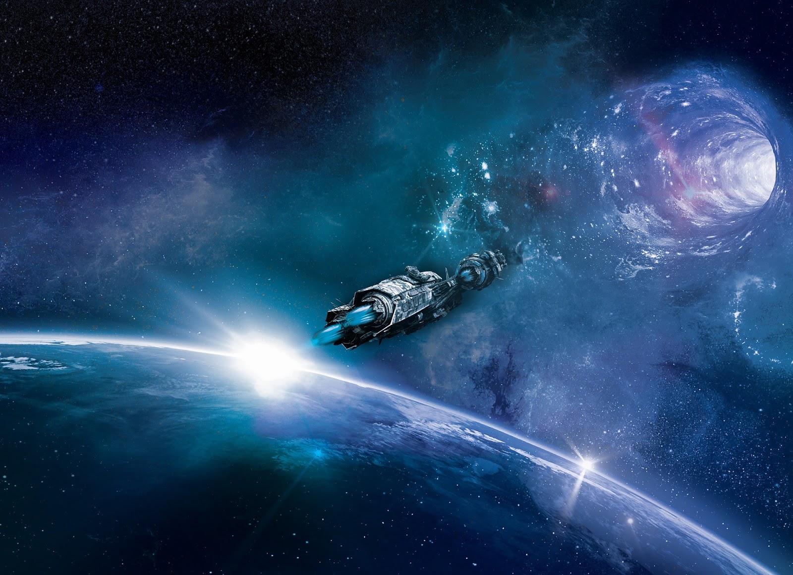 Quantum Mechanics Space - HD Wallpaper 