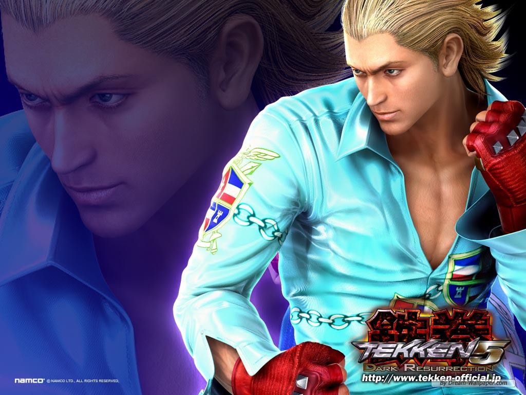Free Game Wallpaper - Steve Fox Tekken Dark Resurrection - HD Wallpaper 