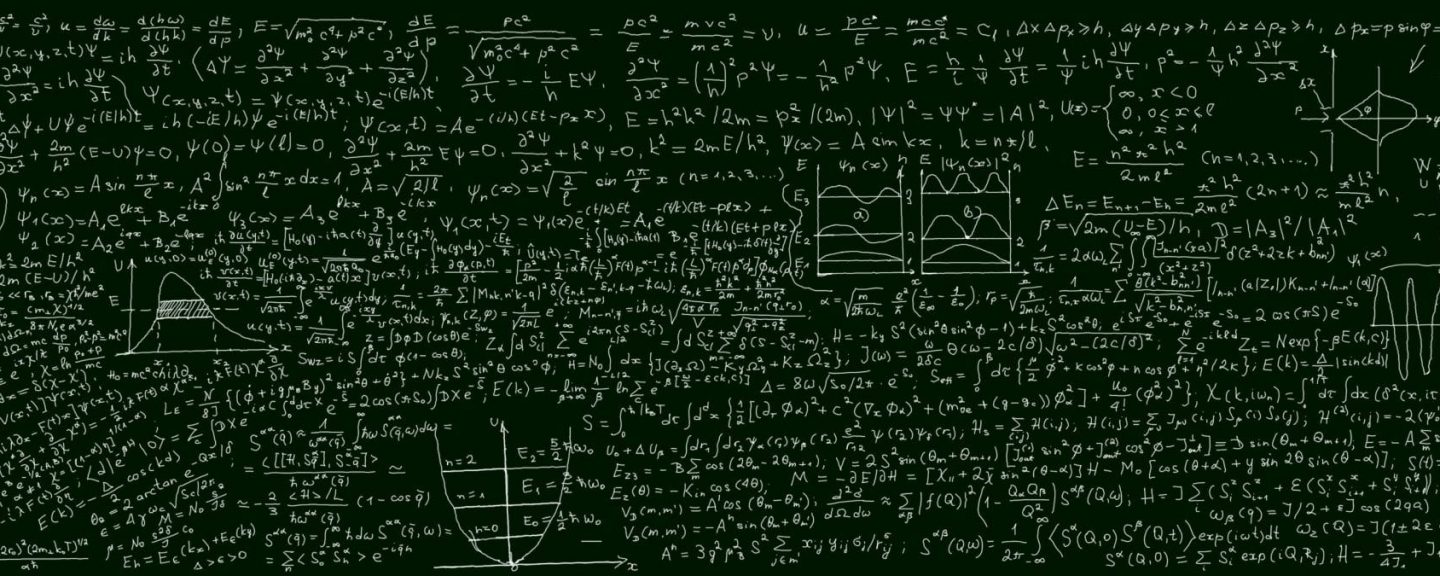 Quantum Physics Blackboard - Wallpaper - 1440x576 Wallpaper Quantum Physics Blackboard - Wallpaper - 1440x576 Wallpaper
