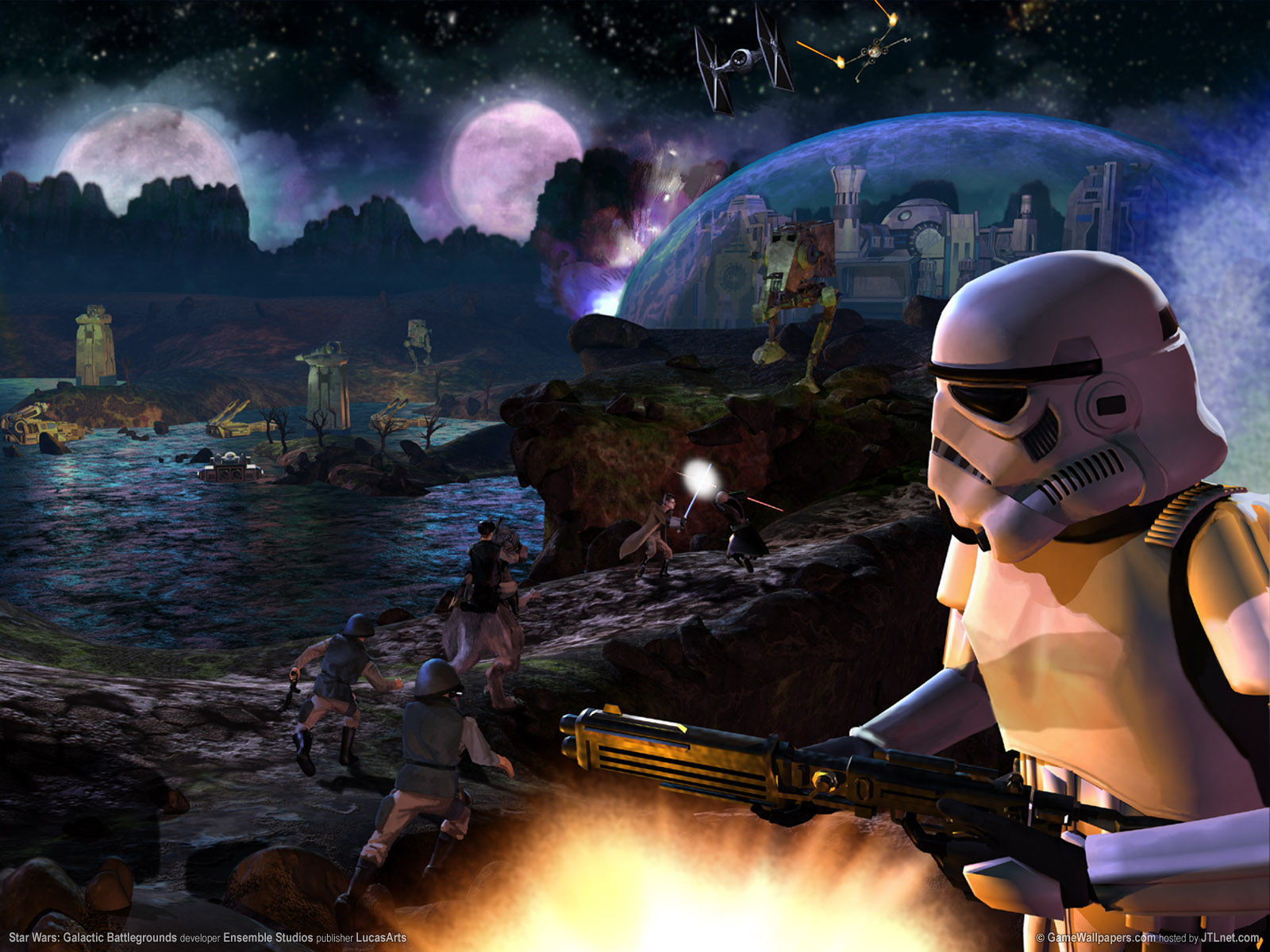 Star War Wallpaper - Star Wars Battlefront 2 Live - HD Wallpaper 