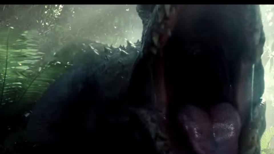 Indominus Rex Roaring - Roaring Jurassic World Indominus Rex Roar - HD Wallpaper 