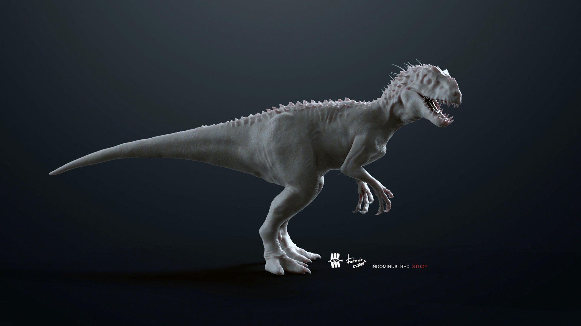 Jurassic World Indominus Rex Render - HD Wallpaper 