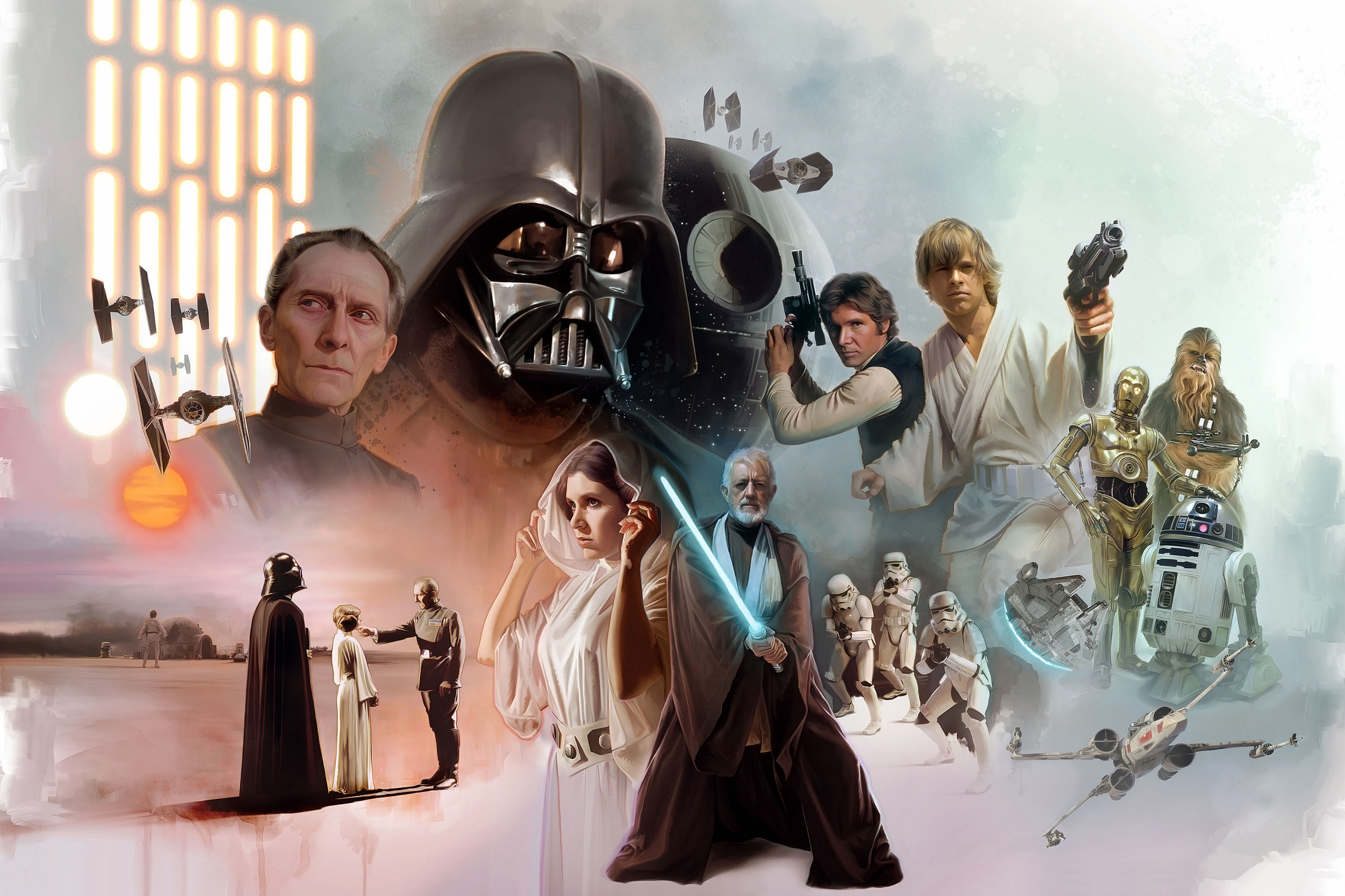 Brian Rood Star Wars - HD Wallpaper 