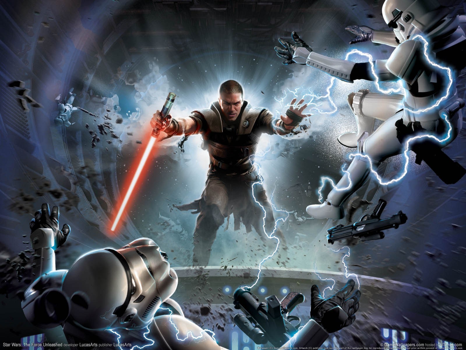 Force Unleashed - Star Wars The Force Unleashed Wallpaper Iphone - HD Wallpaper 