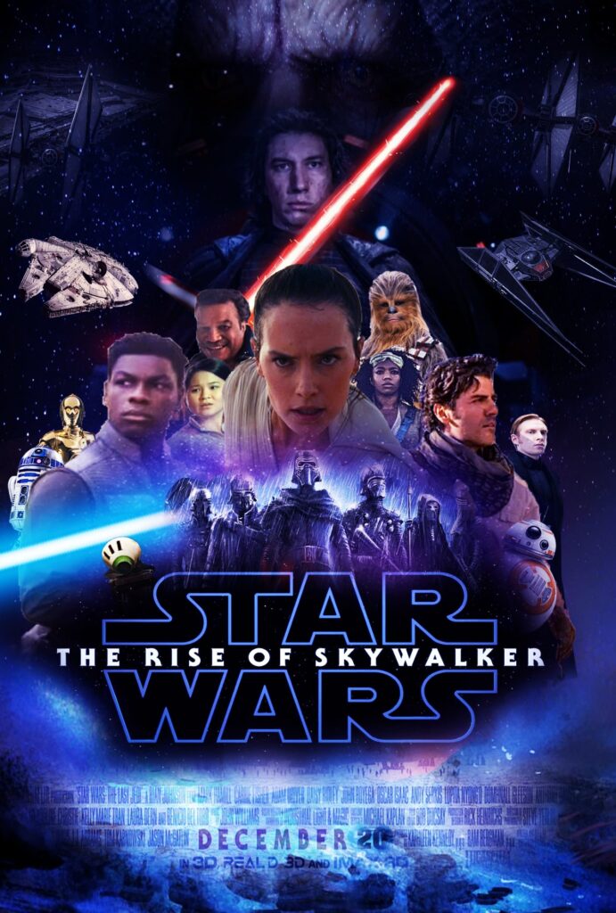 Star Wars The Rise Of Skywalker Poster - HD Wallpaper 