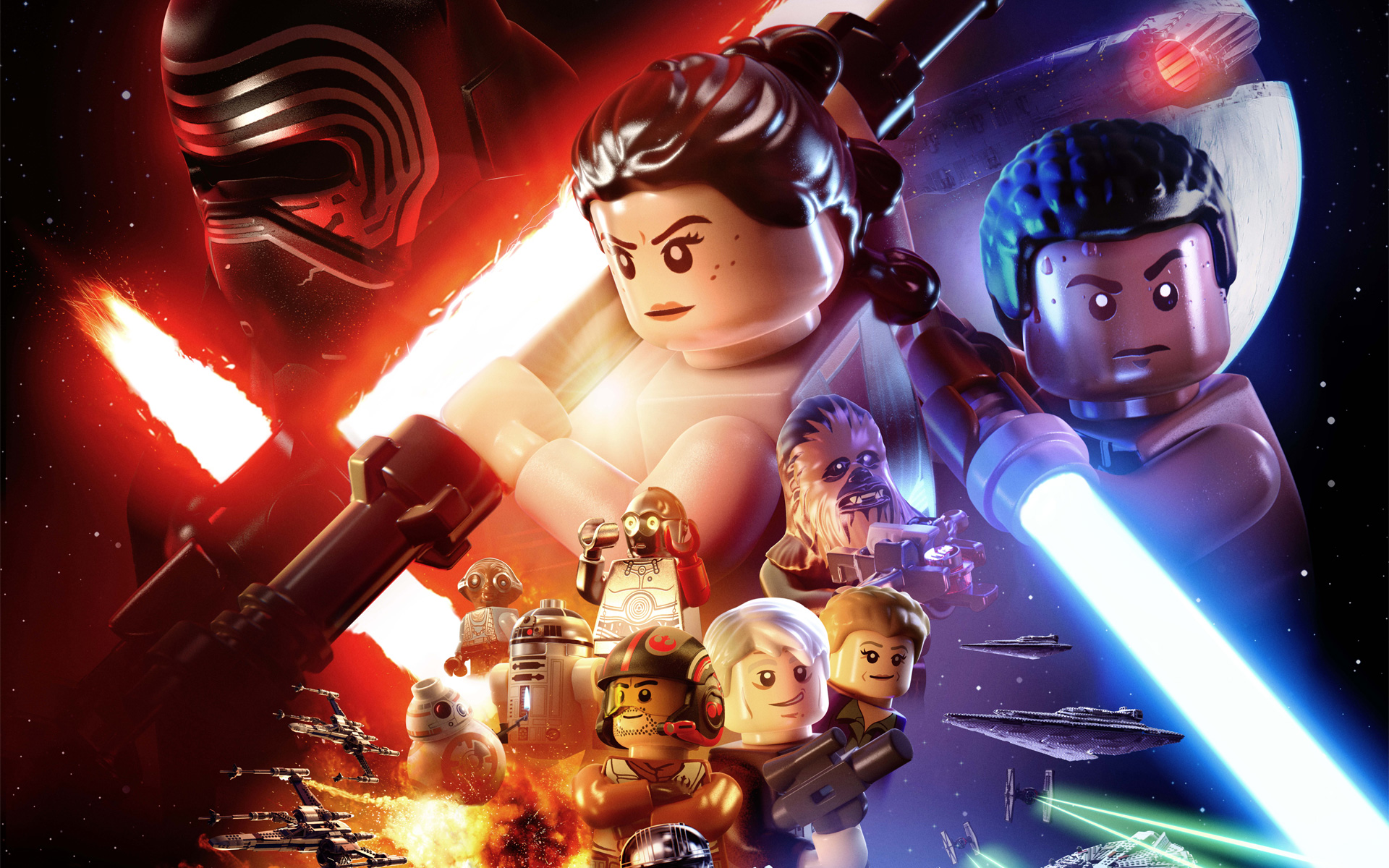 Lego Star Wars Achtergrond - HD Wallpaper 