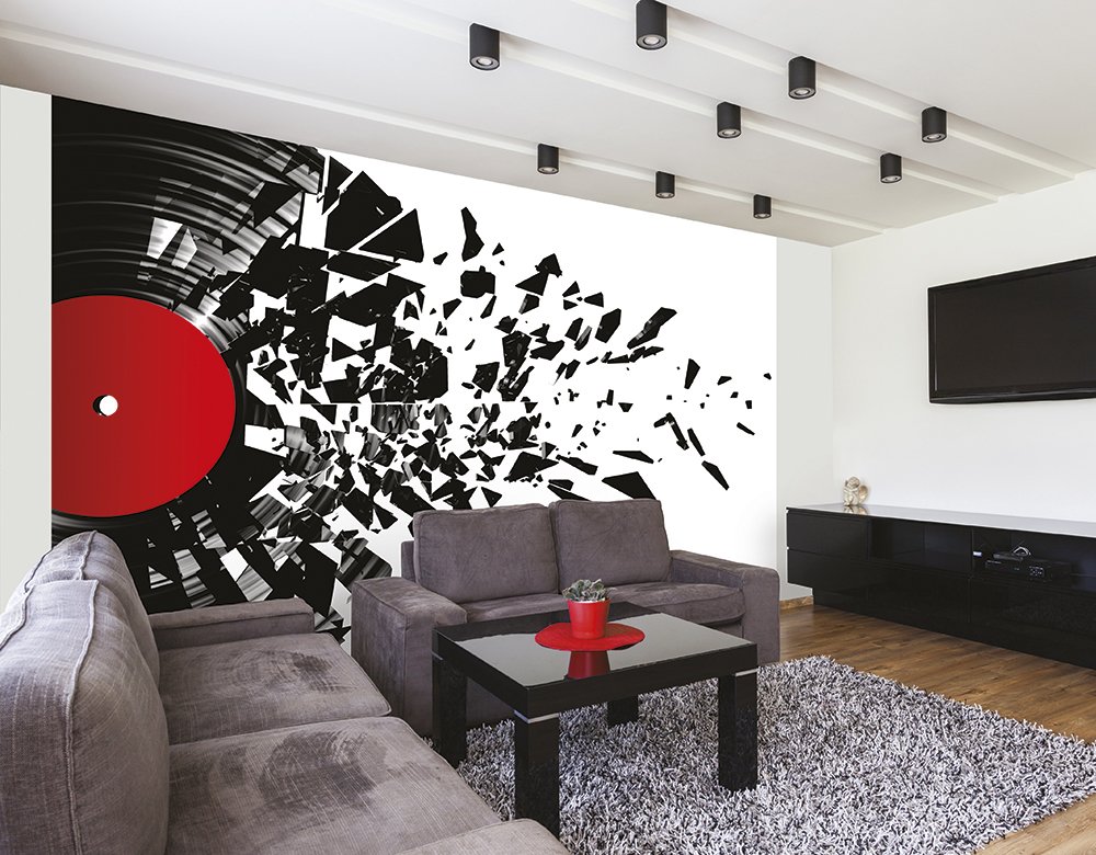 Décoration Murale Disque Vinyle - HD Wallpaper 
