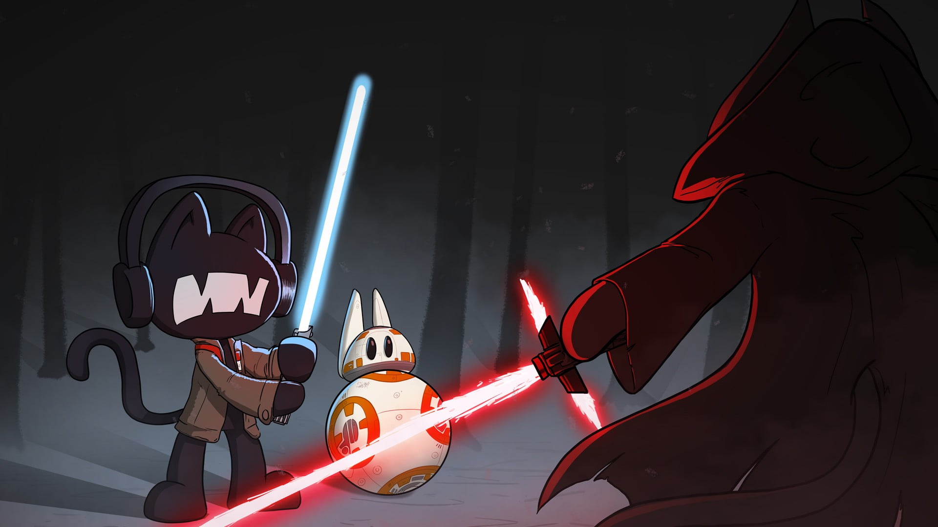Monstercat Star Wars - HD Wallpaper 